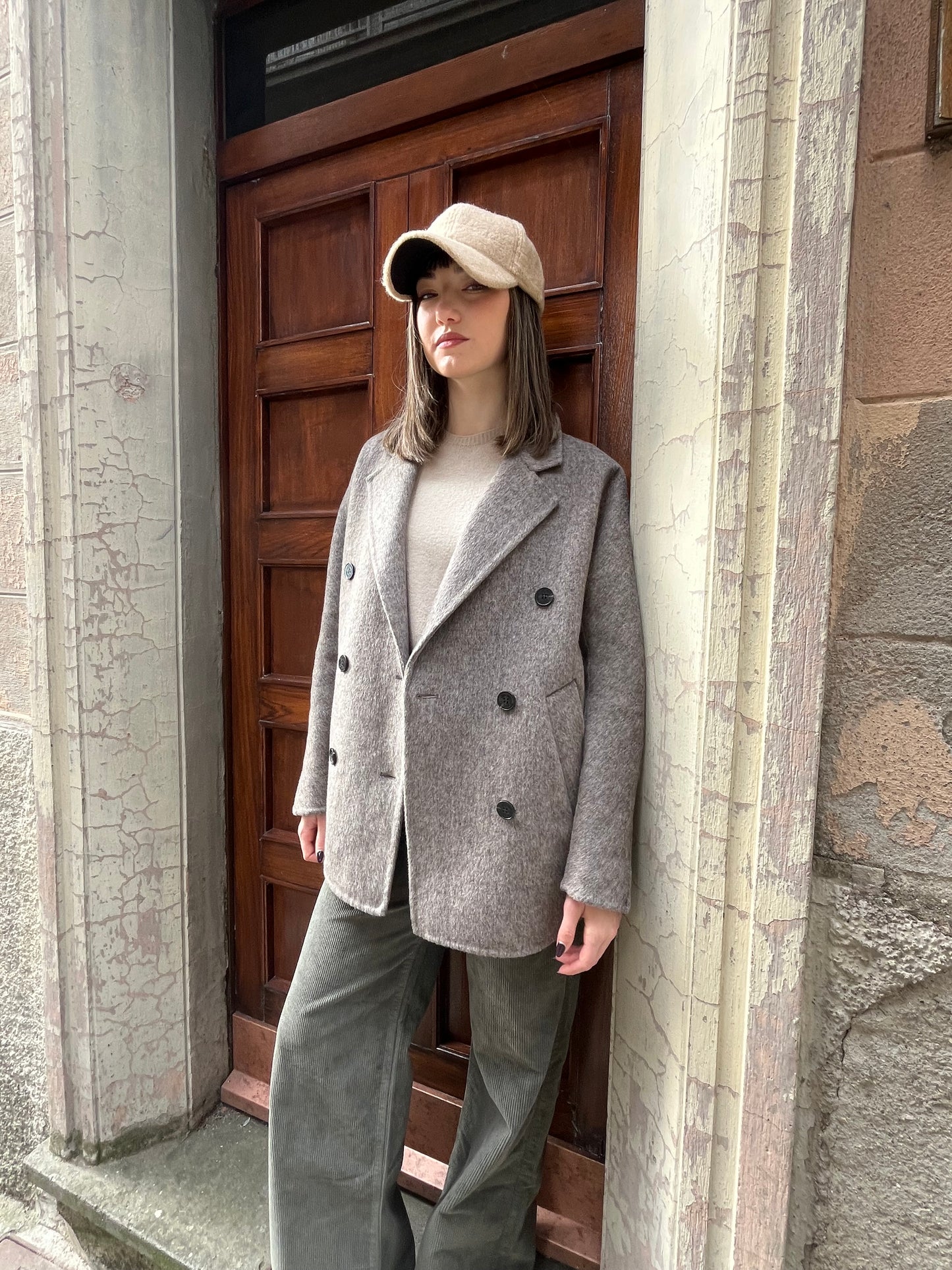 Cappotto doppiopetto art. TF0049 VICOLO