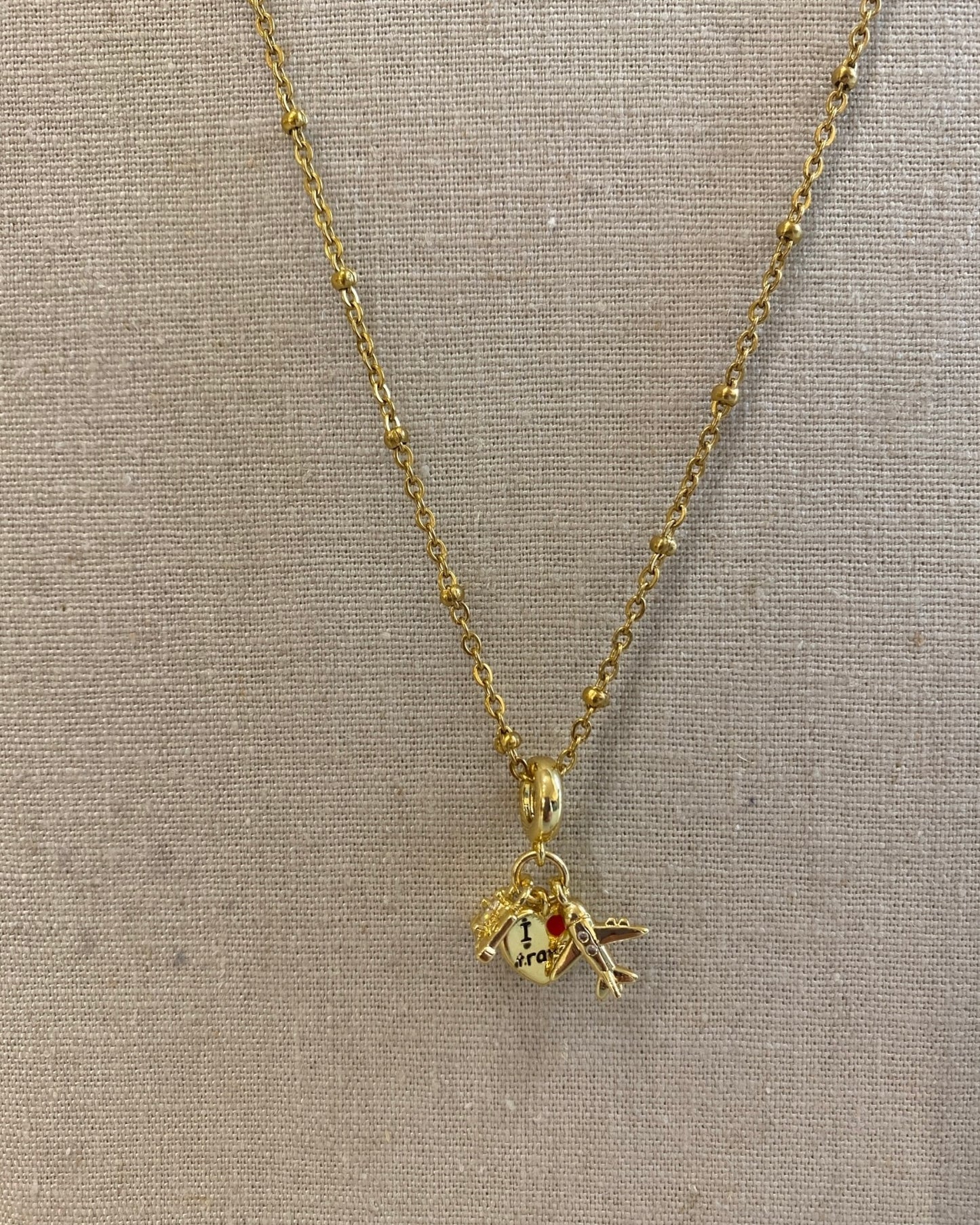 Collana con ciondoli “viaggio” CLOEL