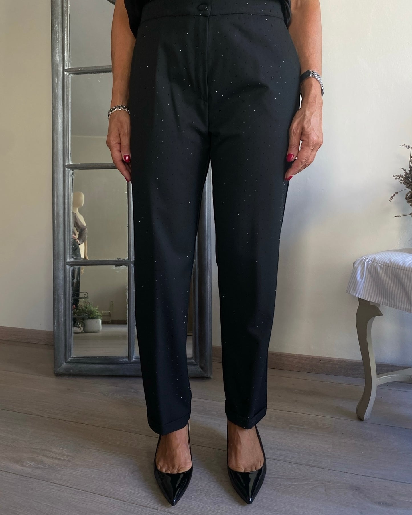 Pantalone sigaretta show art.L12YBF ROBBYE Lola di Sandro ferrone