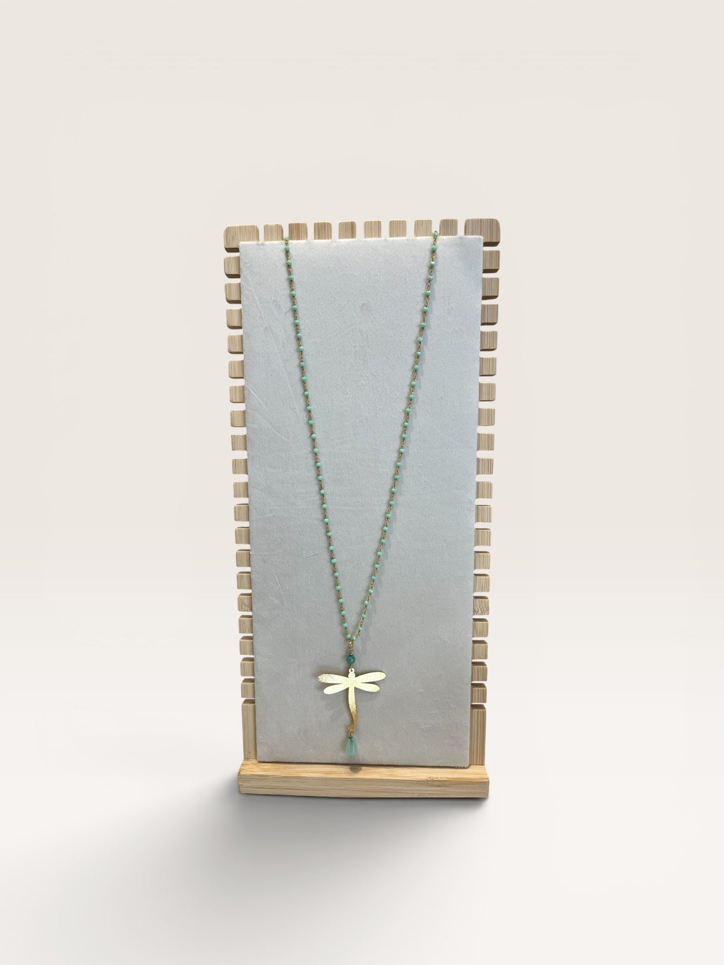 Collana rosario con libellula BARBARA BURGIO