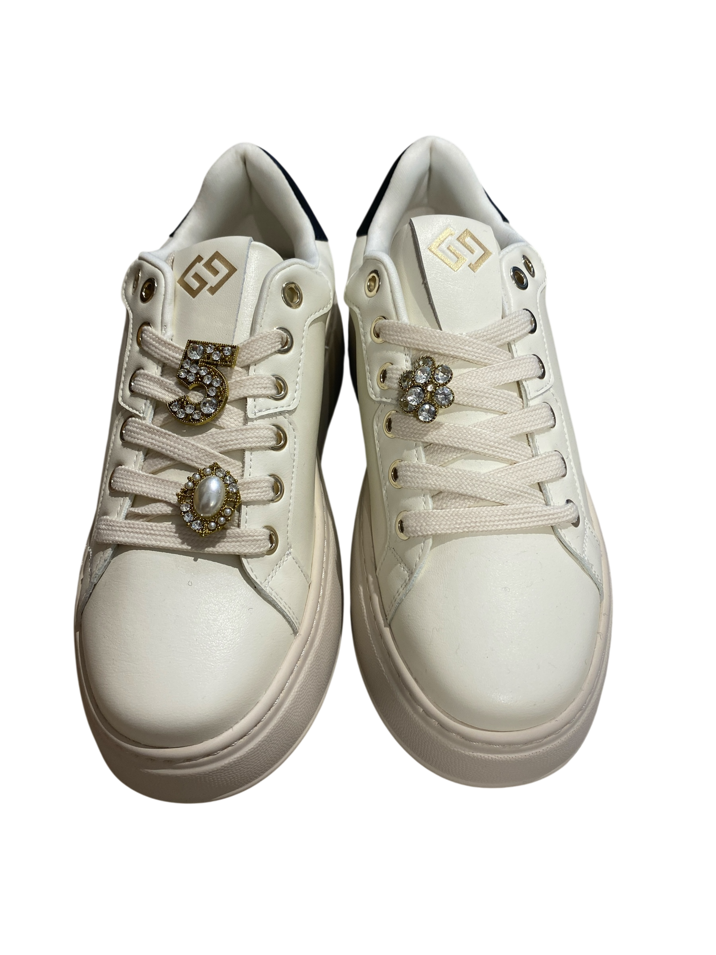 Sneaker con para Alta art. GB971 GOLD&GOLD