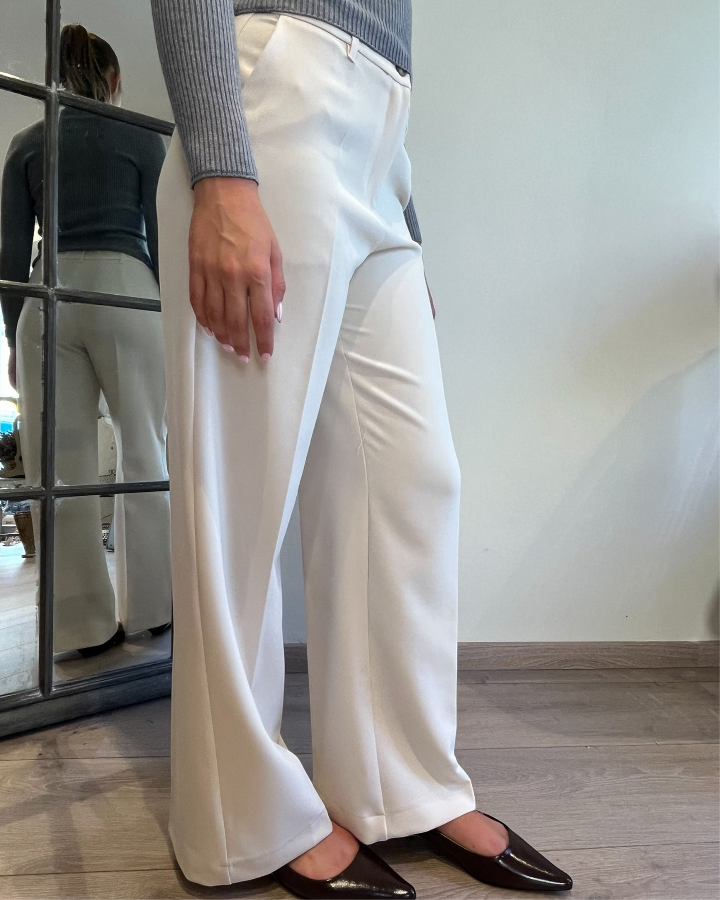 Pantalone palazzo sartoriale art. P3IADMU000 PLEASE