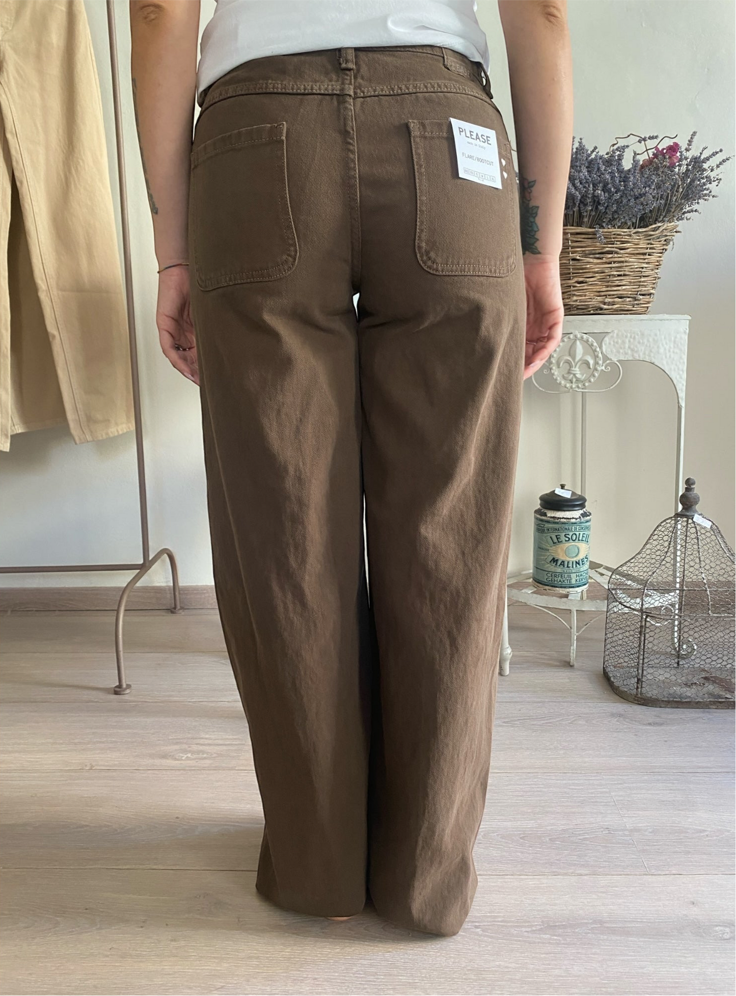 Pantalone palazzo art. P3LADLNN3N PLEASE