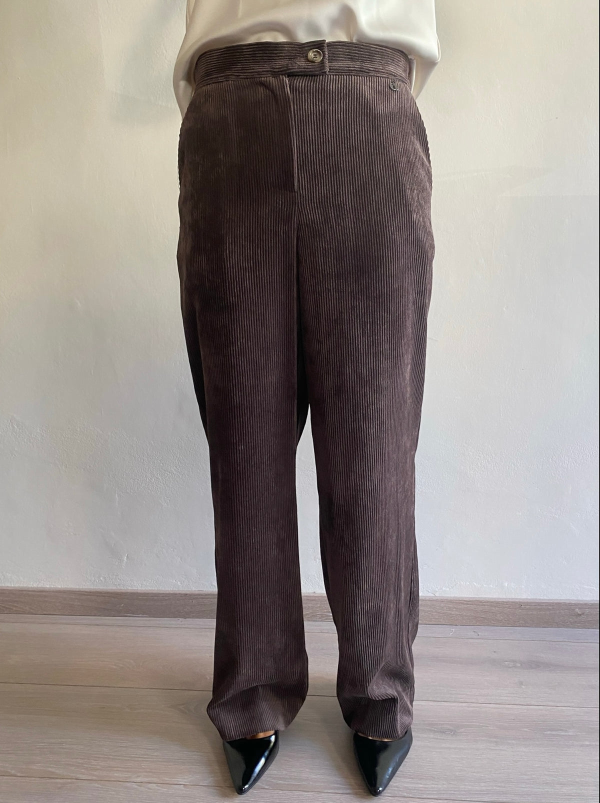 Pantalone ampio a coste in velluto art.P845B039A DIXIE