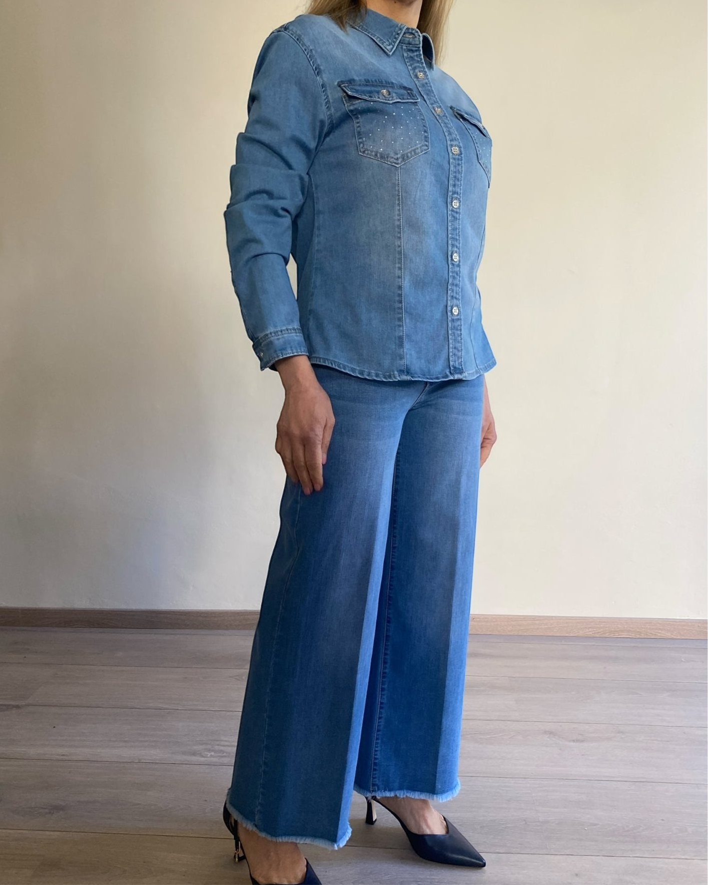 Jeans palazzo art. 828 GIULIA GREGORIN