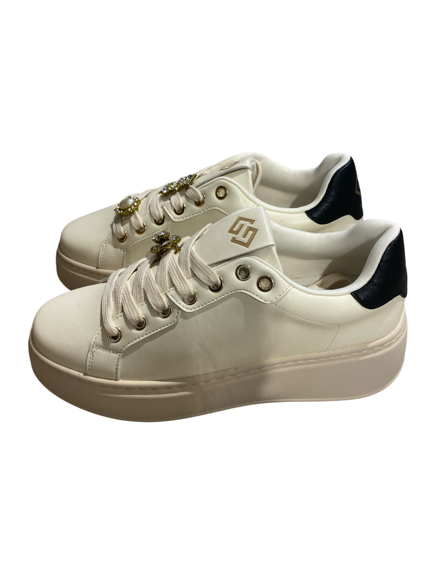 Sneaker con para Alta art. GB971 GOLD&GOLD