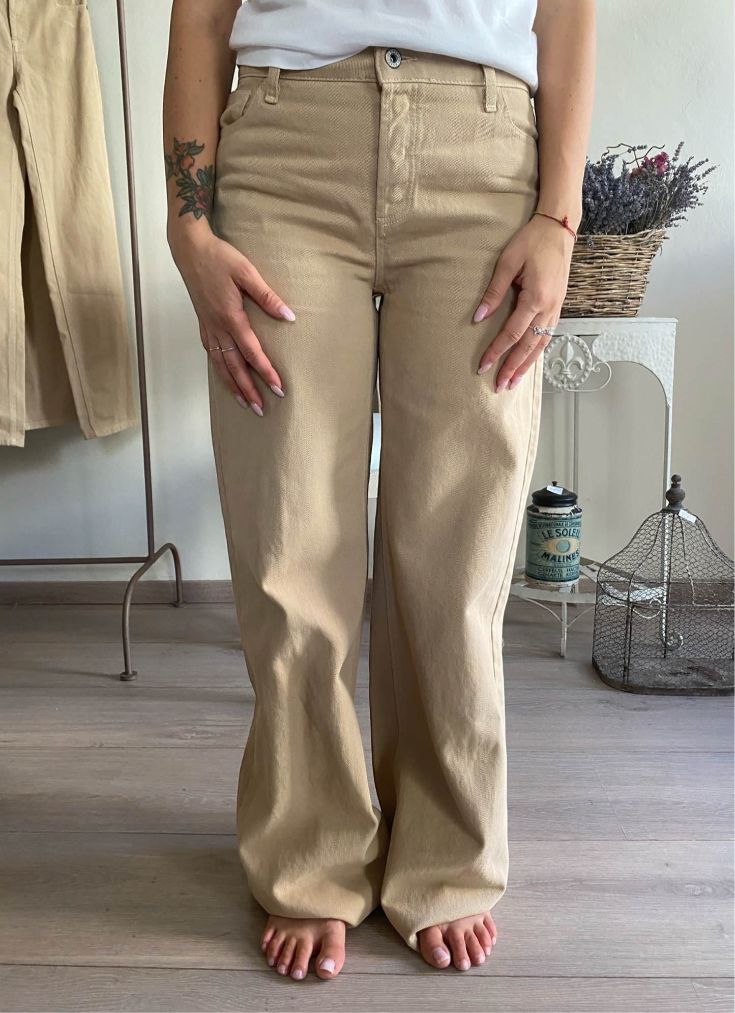 Pantalone palazzo art. P3LADLNN3N PLEASE