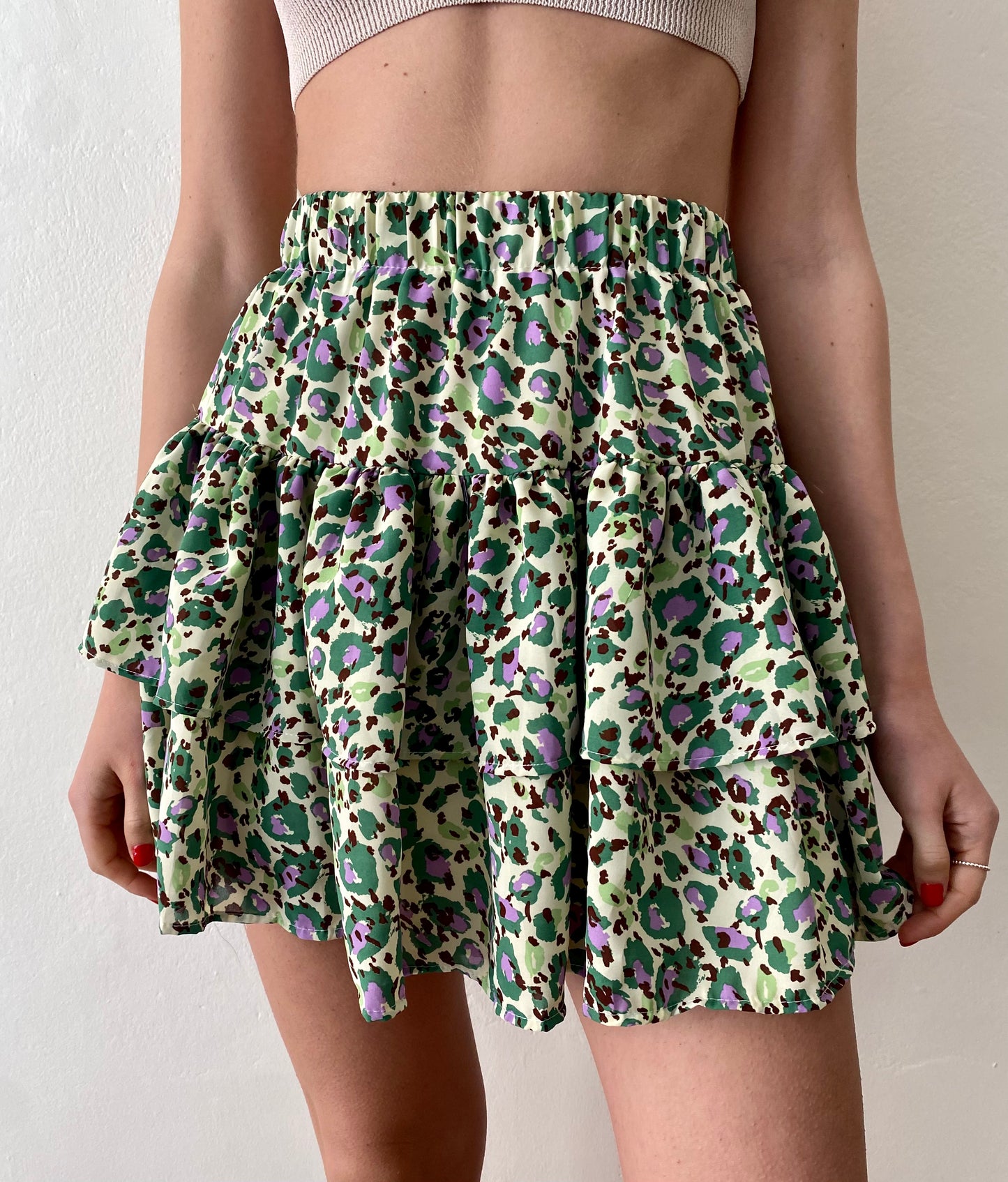 Minigonna floreale Cheap & Cheap