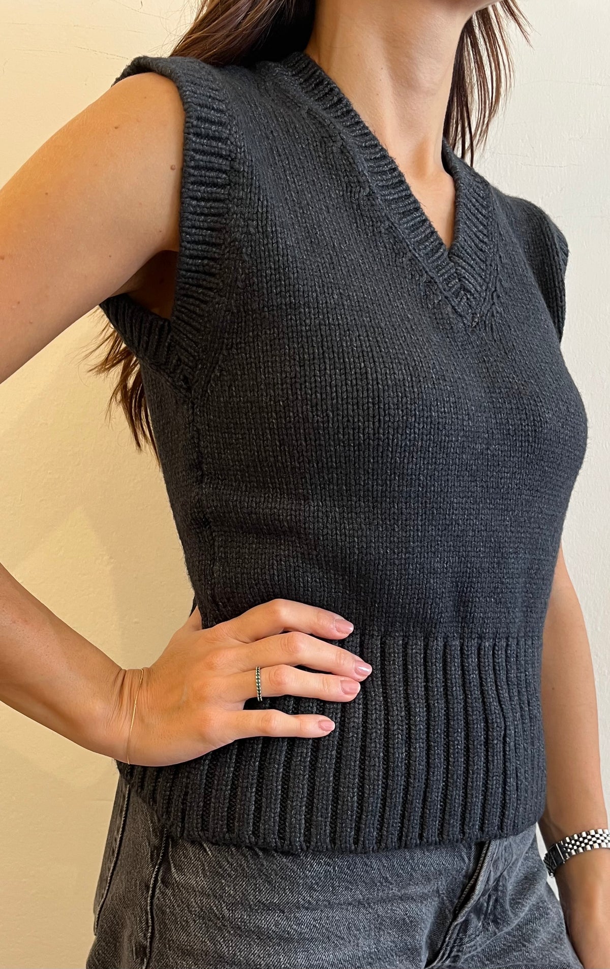 Gilet in maglia art. SI9PAC402 Angela Davis