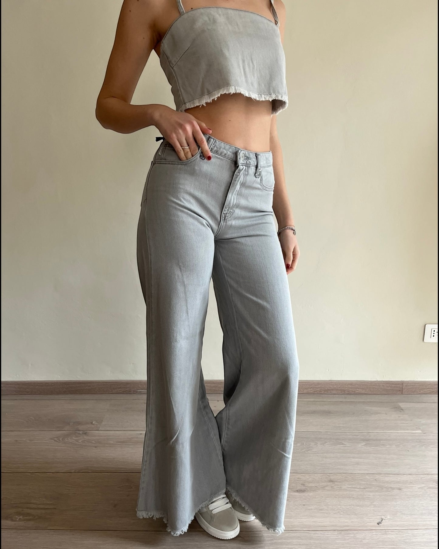 Jeans palazzo art. DD5011 SIDNEY VICOLO
