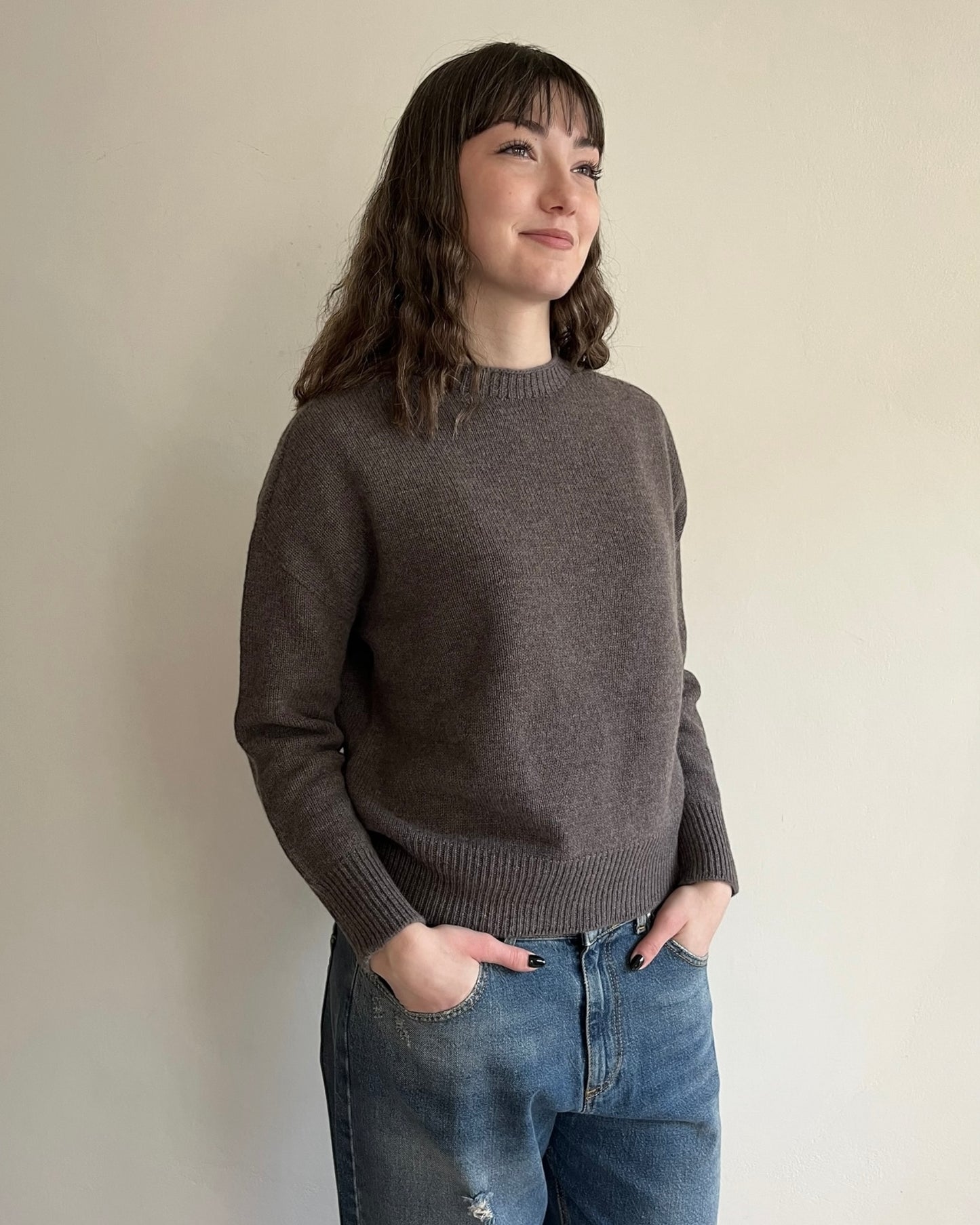 Maglia girocollo scatoletta art. 24586AI25 TENSIONE IN