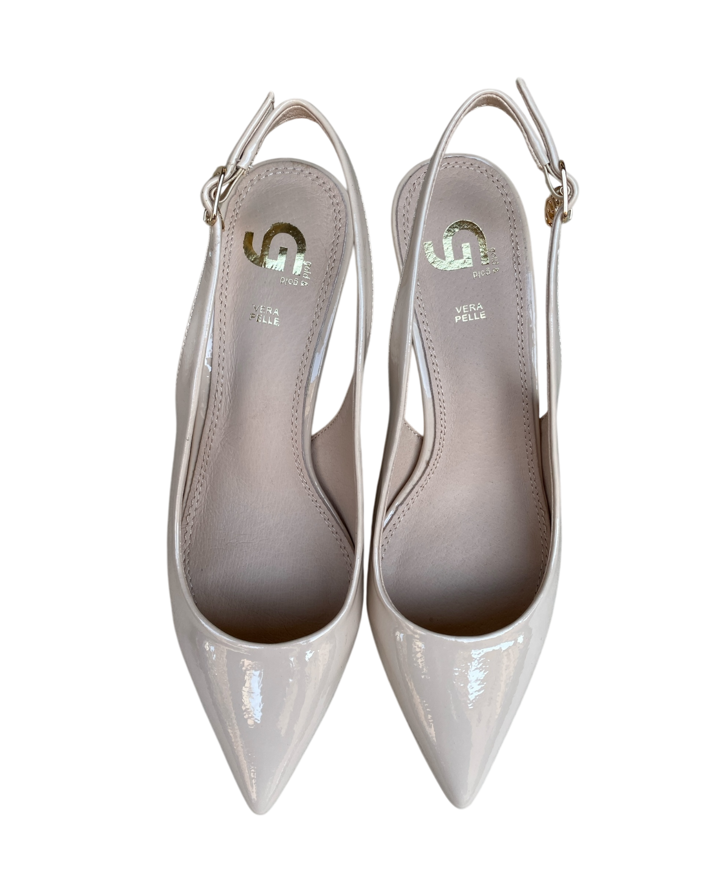 Decolletè slingback art. GB587 GOLD&GOLD