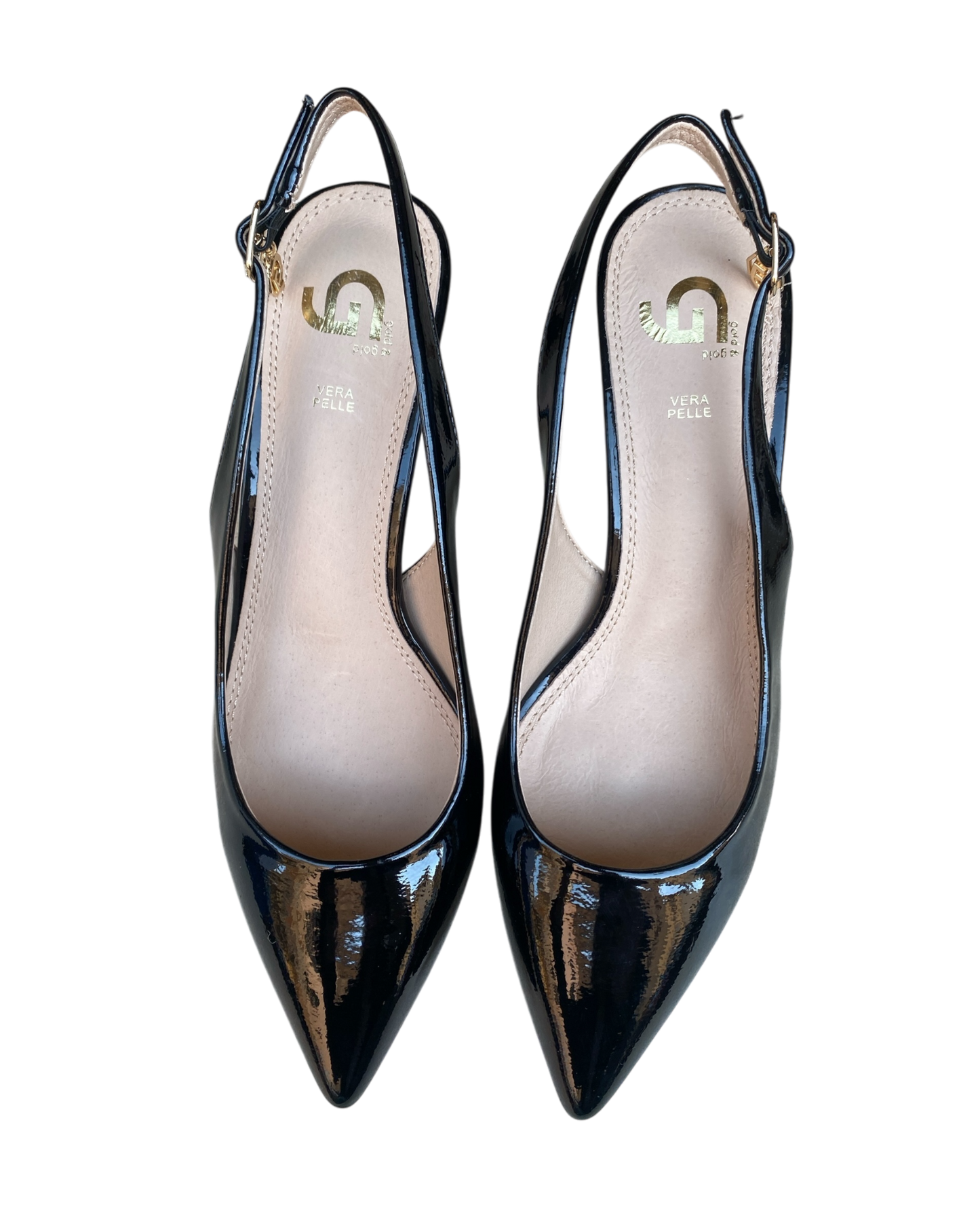 Decolletè slingback art. GB587 GOLD&GOLD