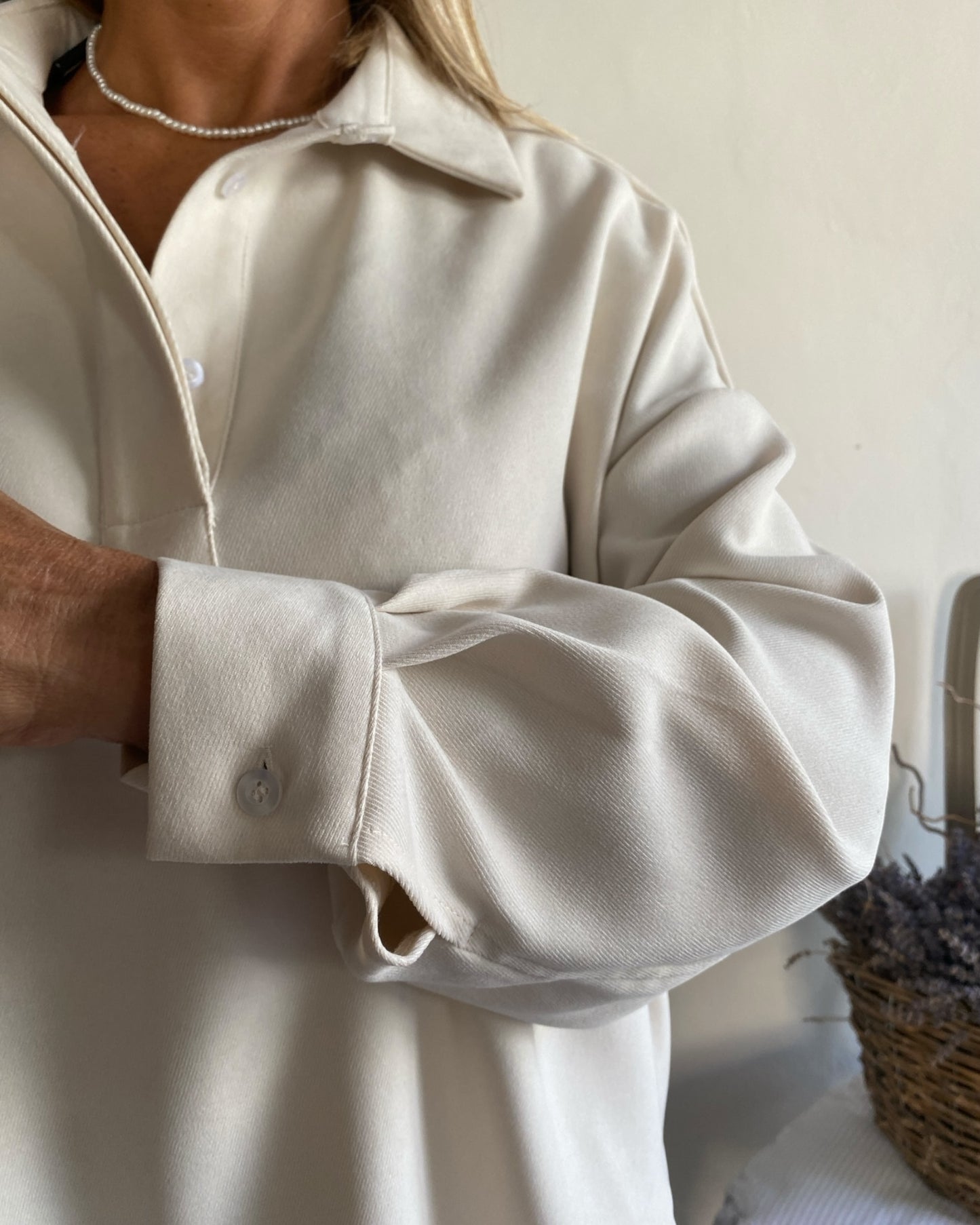 Camicia in velluto diagonale art. L58YBF FAME LOLA by Sandro FERRONE