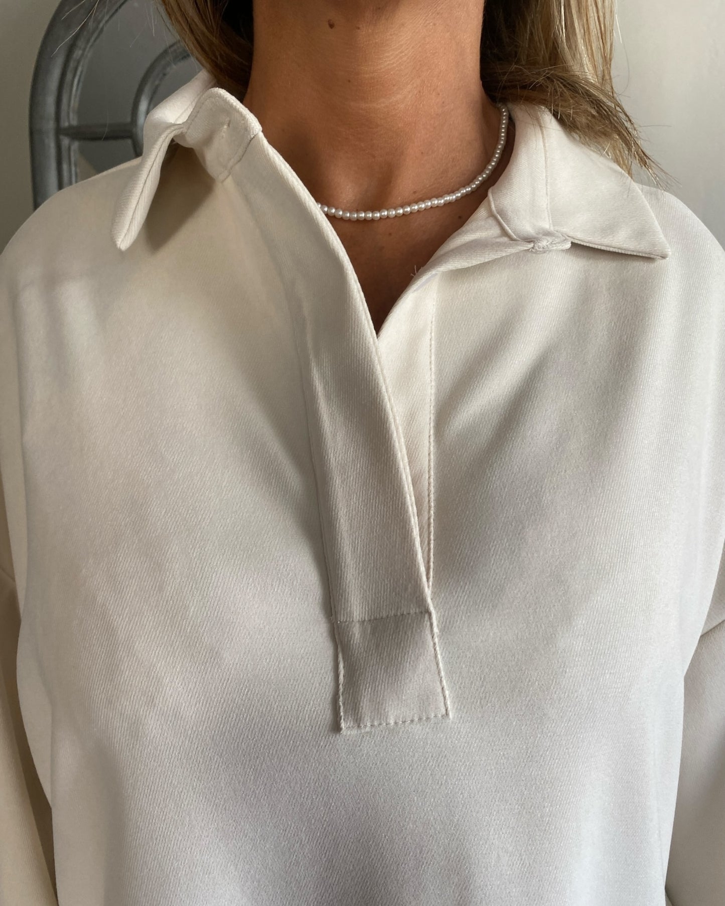 Camicia in velluto diagonale art. L58YBF FAME LOLA by Sandro FERRONE