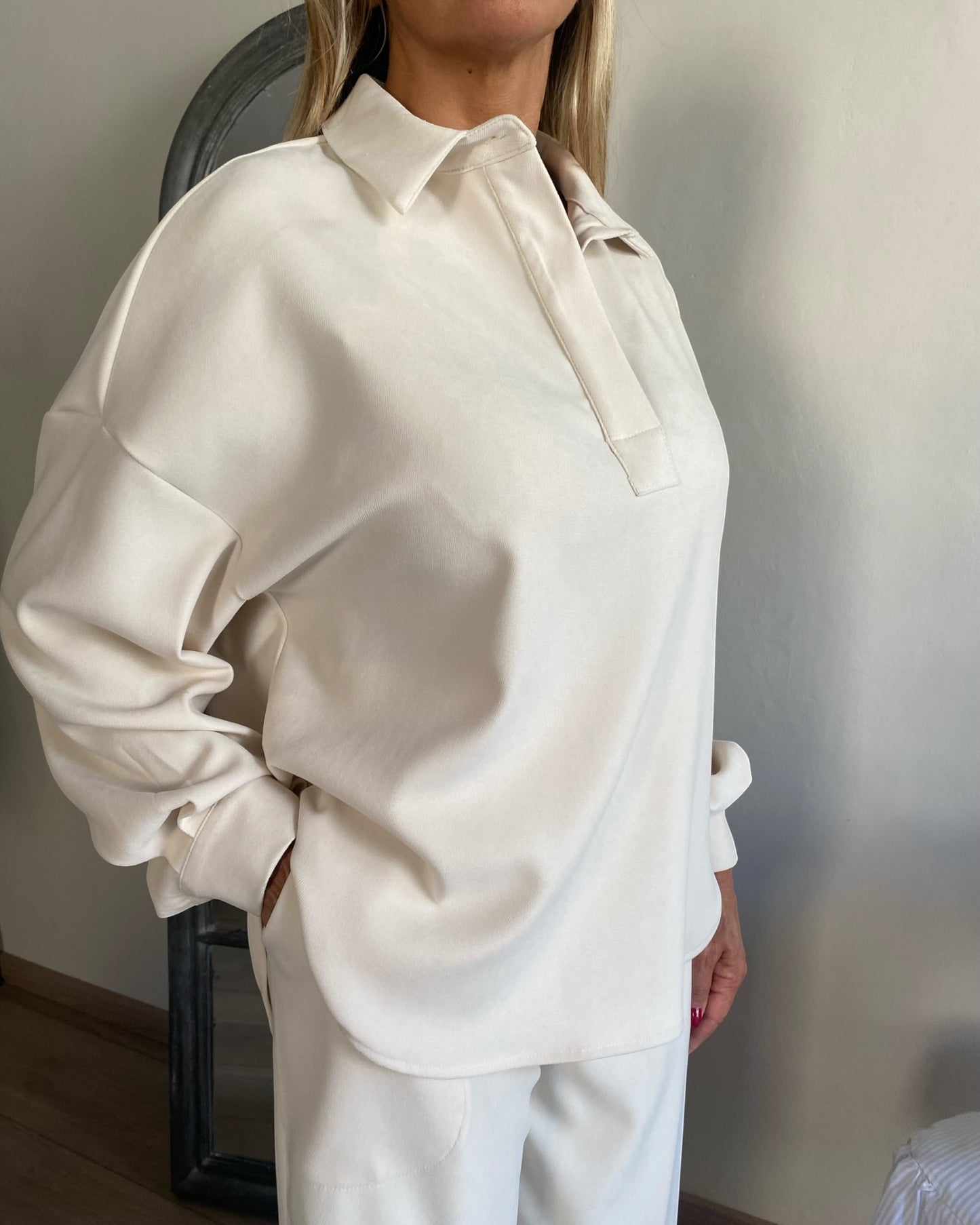 Camicia in velluto diagonale art. L58YBF FAME LOLA by Sandro FERRONE