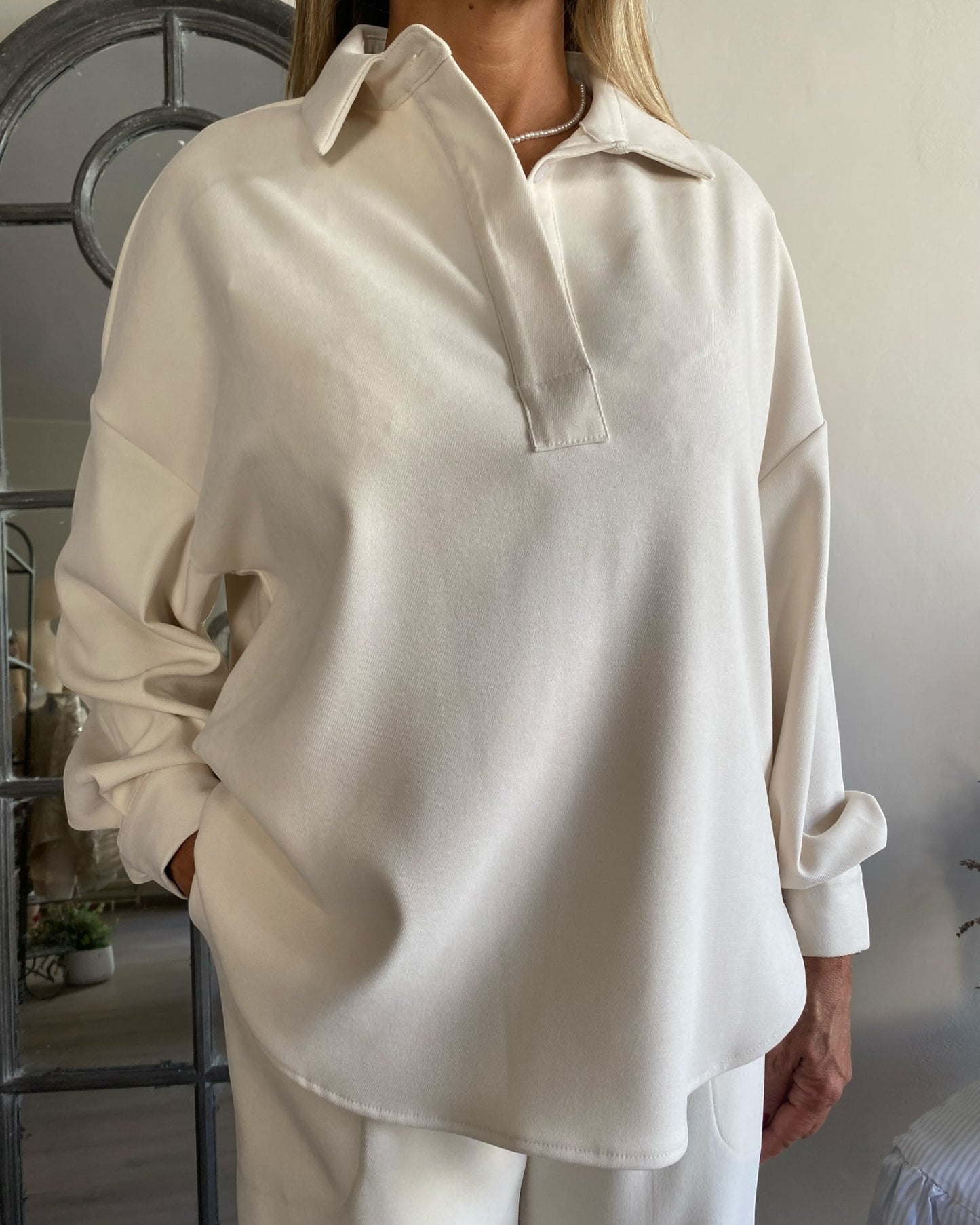 Camicia in velluto diagonale art. L58YBF FAME LOLA by Sandro FERRONE