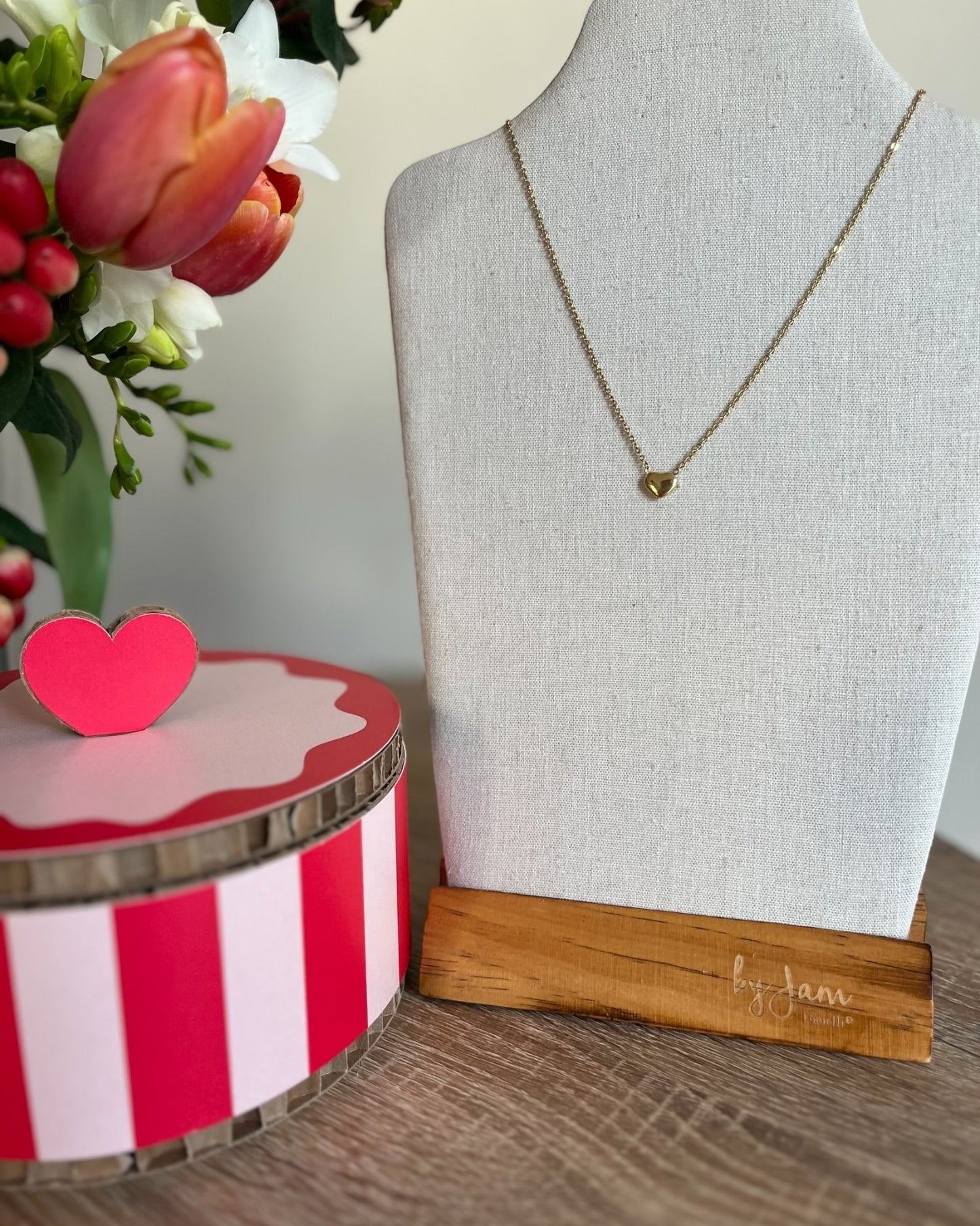 Girocollo con cuore oro CLOEL