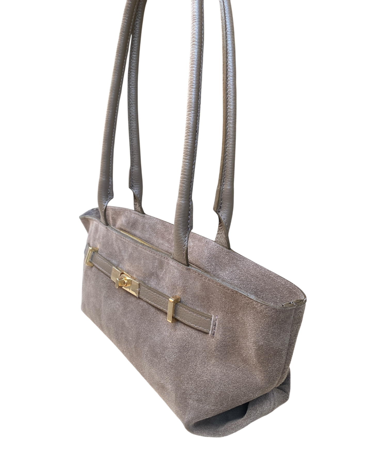 Borsa a barchetta in camoscio art. BA5699 BACIL MARLON