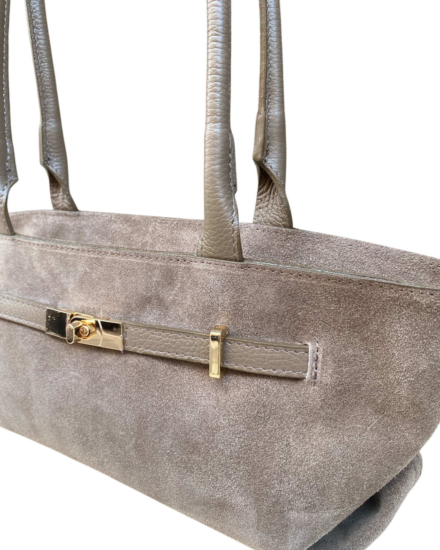 Borsa a barchetta in camoscio art. BA5699 BACIL MARLON