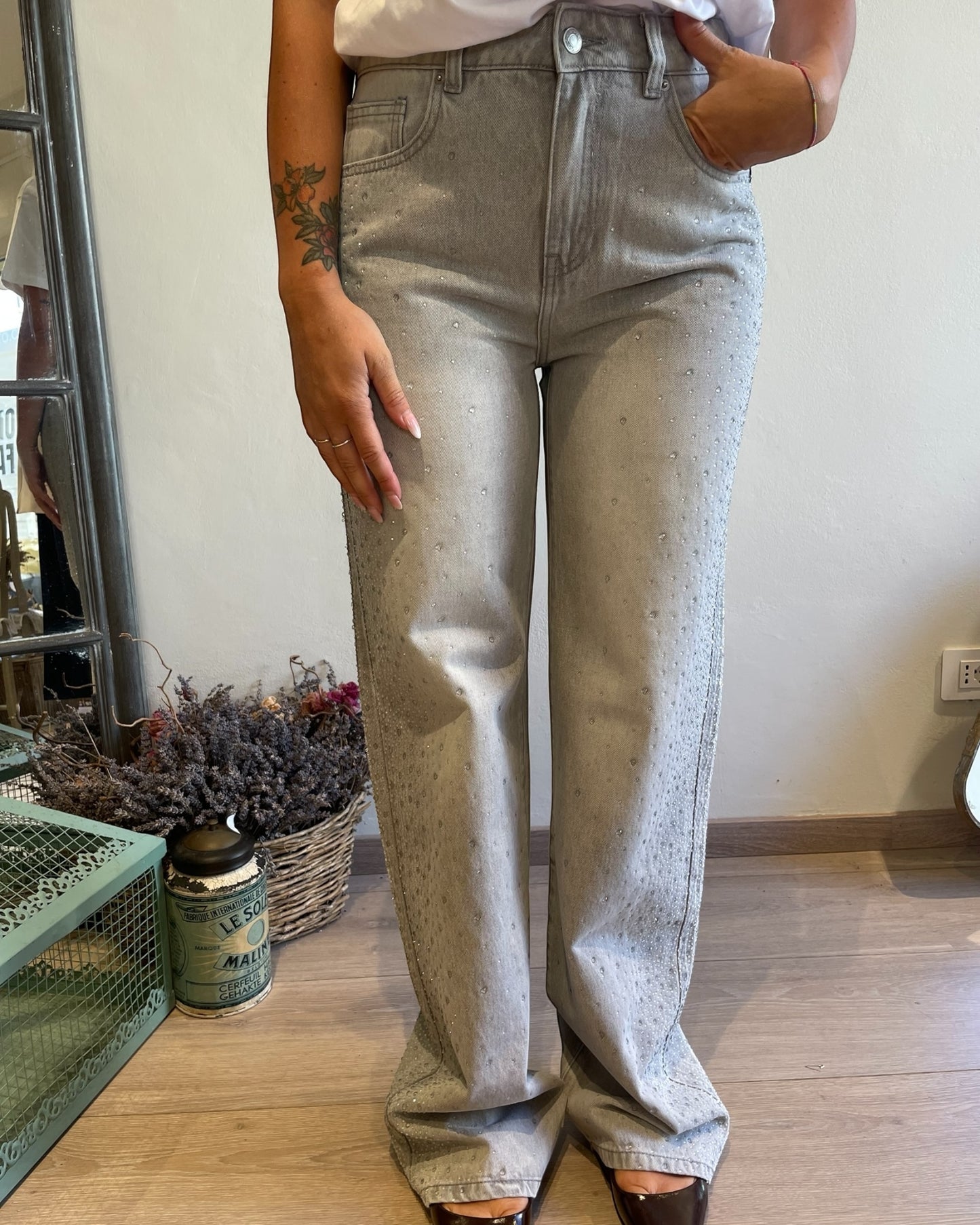 Jeans brillantini art. AURORA VICOLO