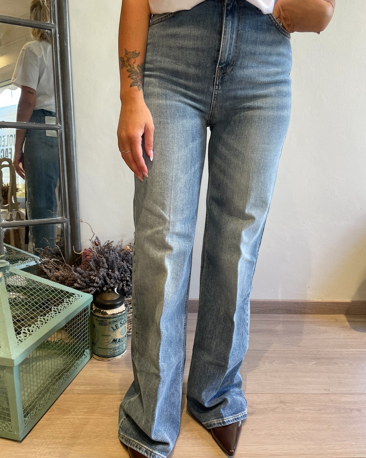 Jeans palazzo art. LEXIE VICOLO