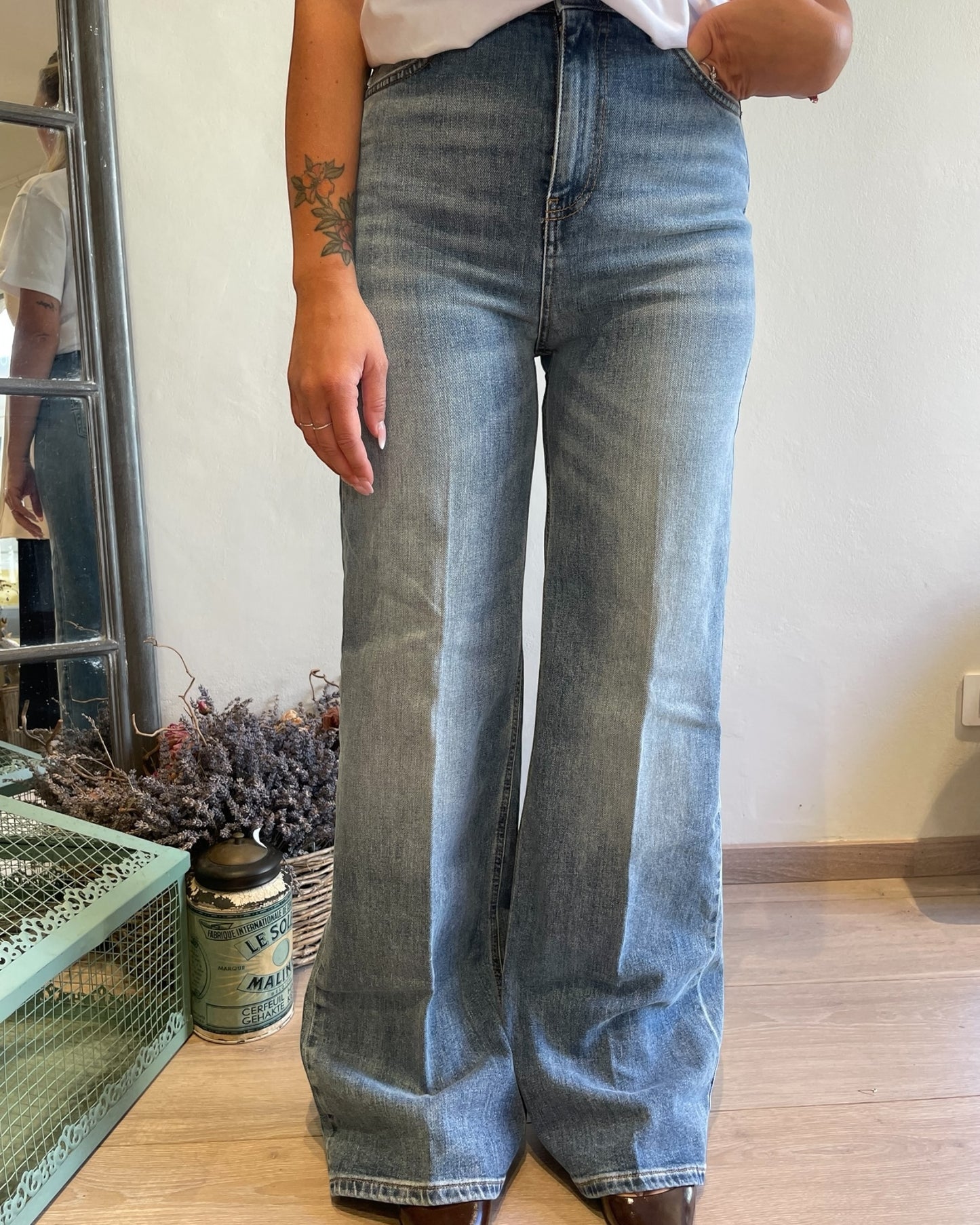 Jeans palazzo art. LEXIE VICOLO