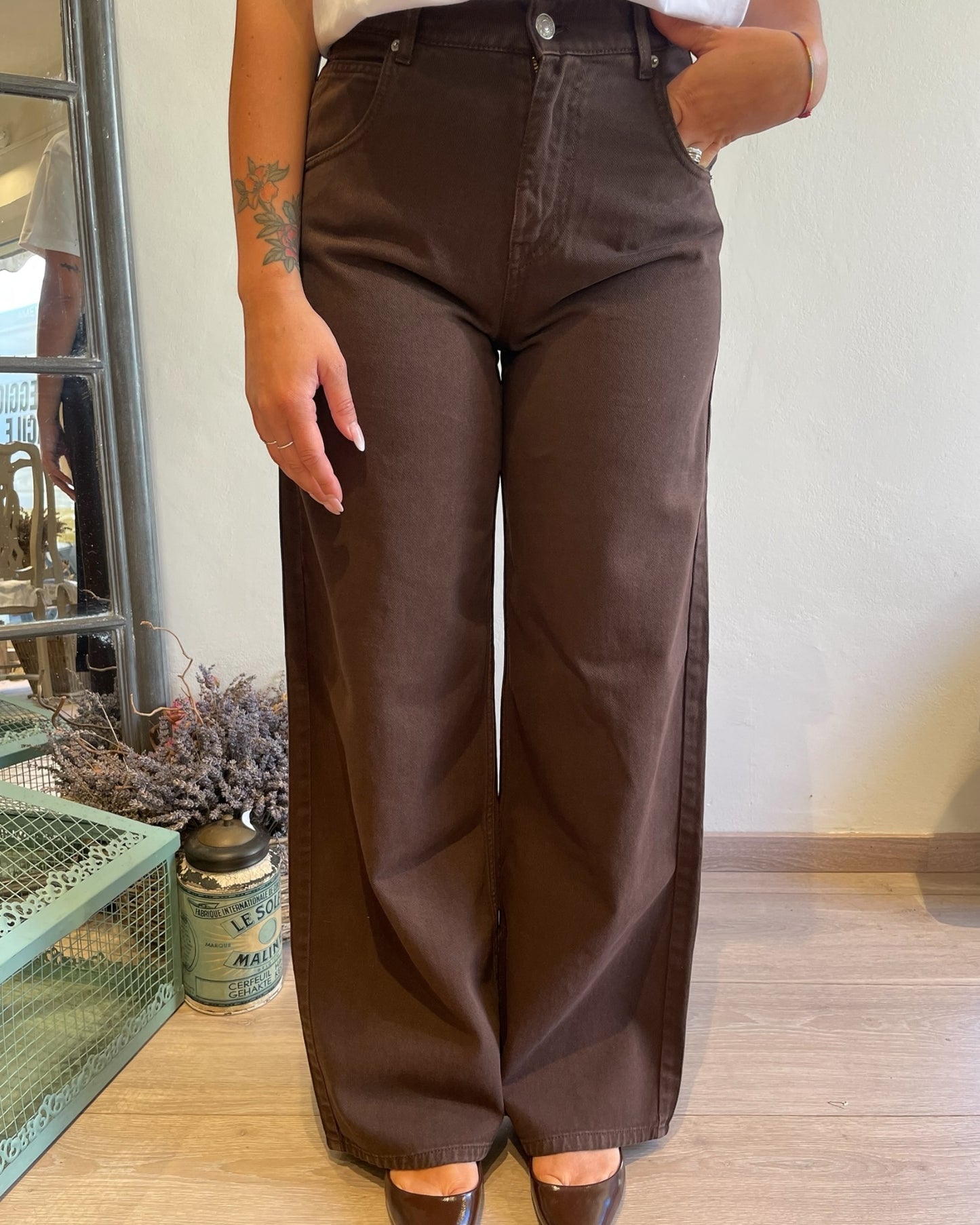 Pantalone jeans baggy art. MIA VICOLO