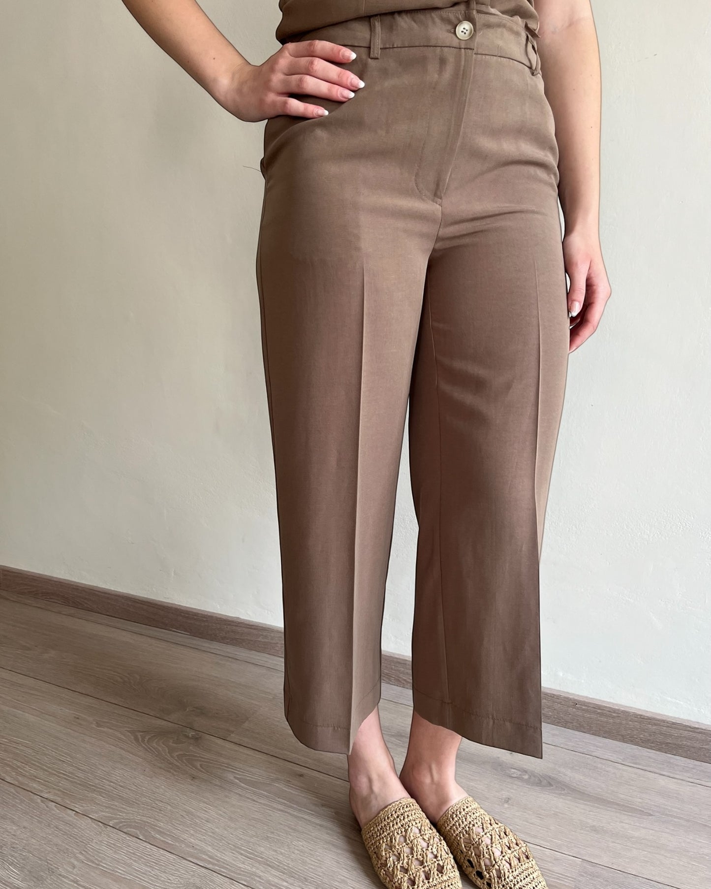 Pantalone cropped BIMBA art. SP9MR55 ANGELA DAVIS