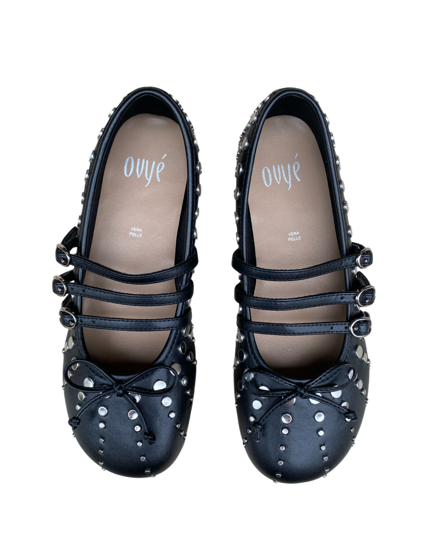 Mary Jane in pelle Violante AM3908PEL OVYE'