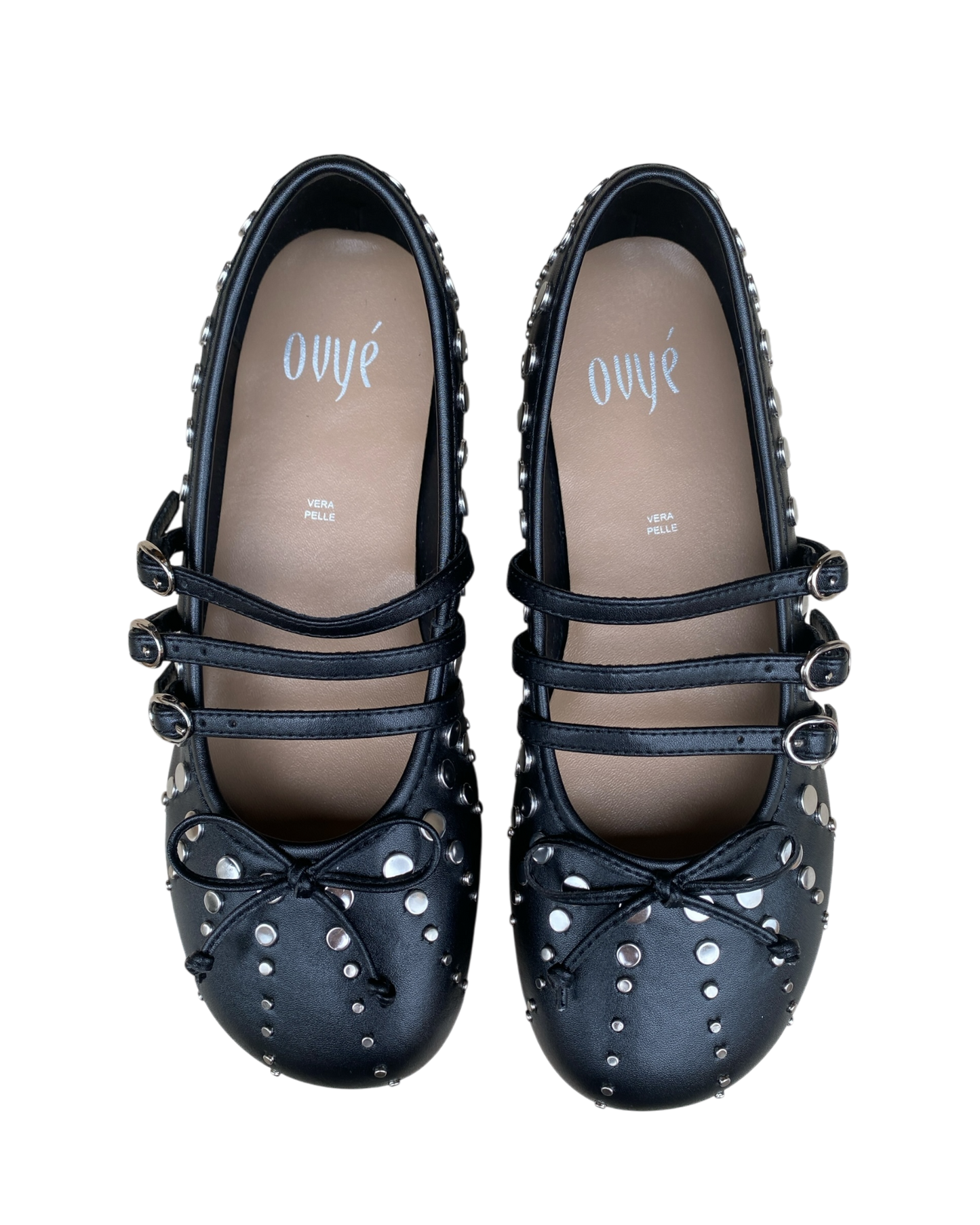Mary Jane in pelle Violante AM3908PEL OVYE'