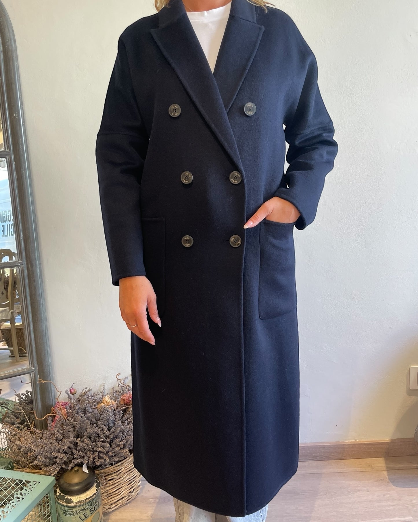 Cappotto doppiopetto art. TF0001 VICOLO