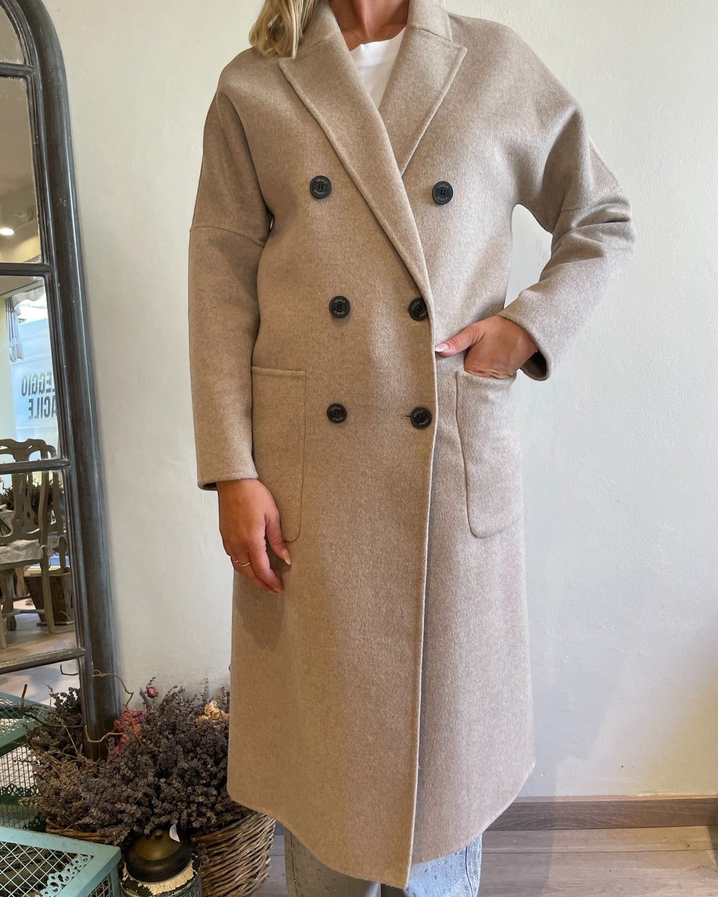 Cappotto doppiopetto art. TF0001 VICOLO