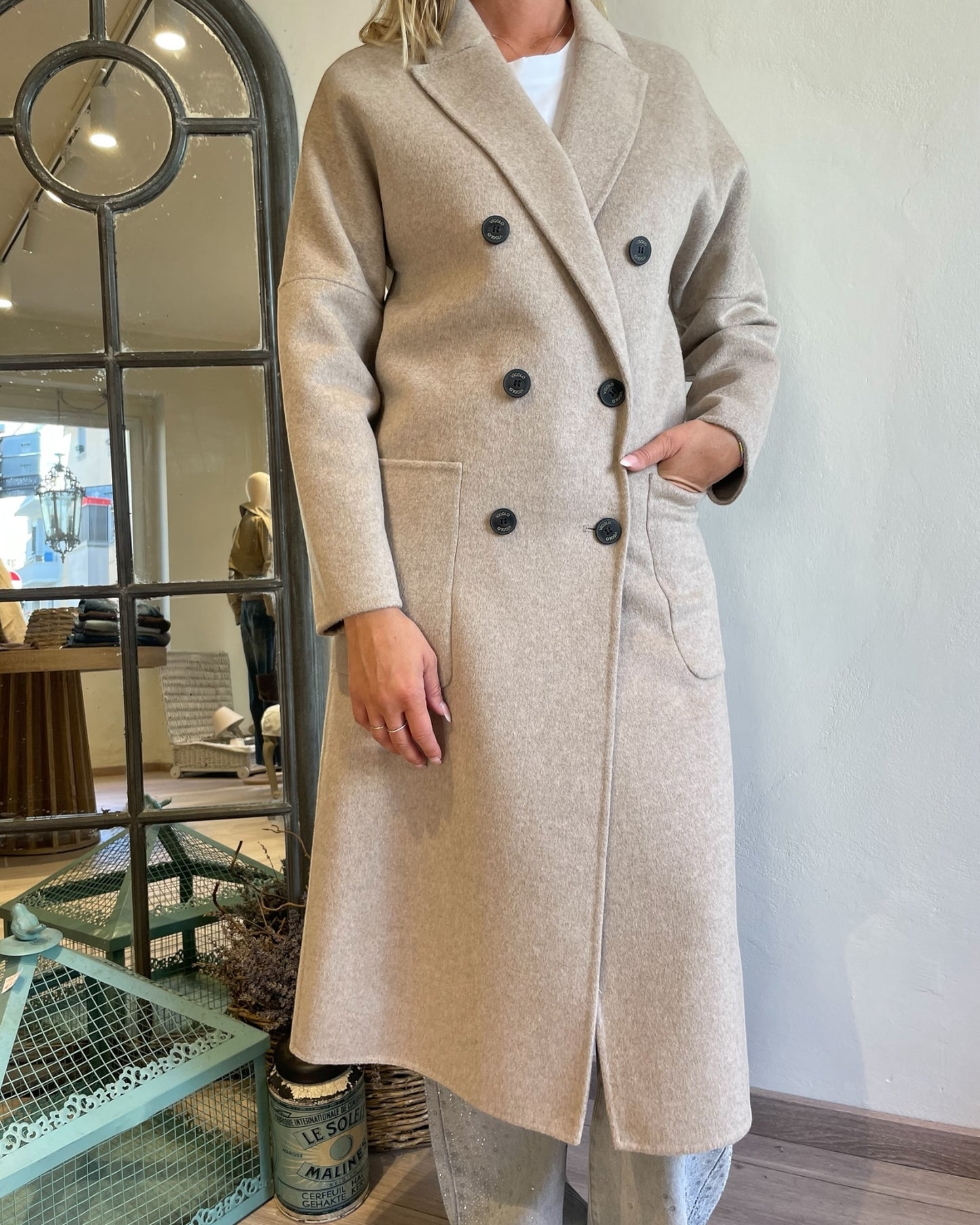 Cappotto doppiopetto art. TF0001 VICOLO