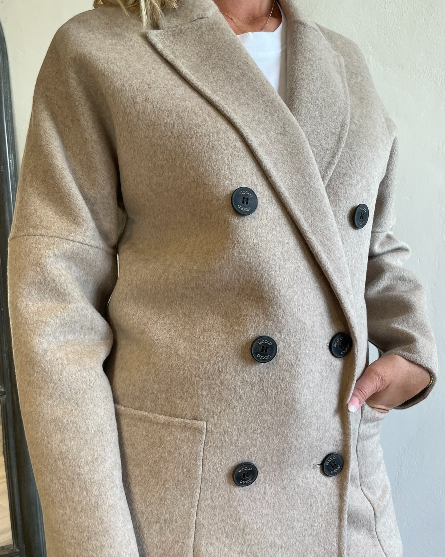 Cappotto doppiopetto art. TF0001 VICOLO