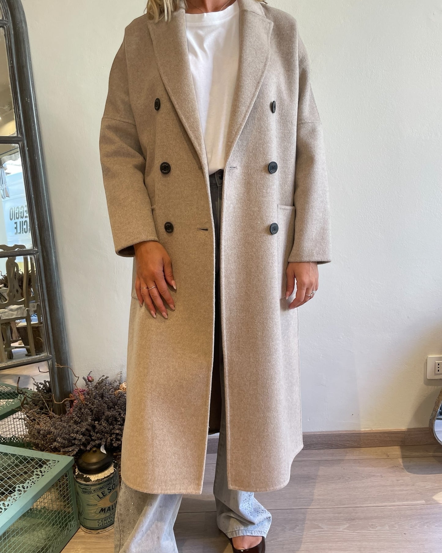 Cappotto doppiopetto art. TF0001 VICOLO