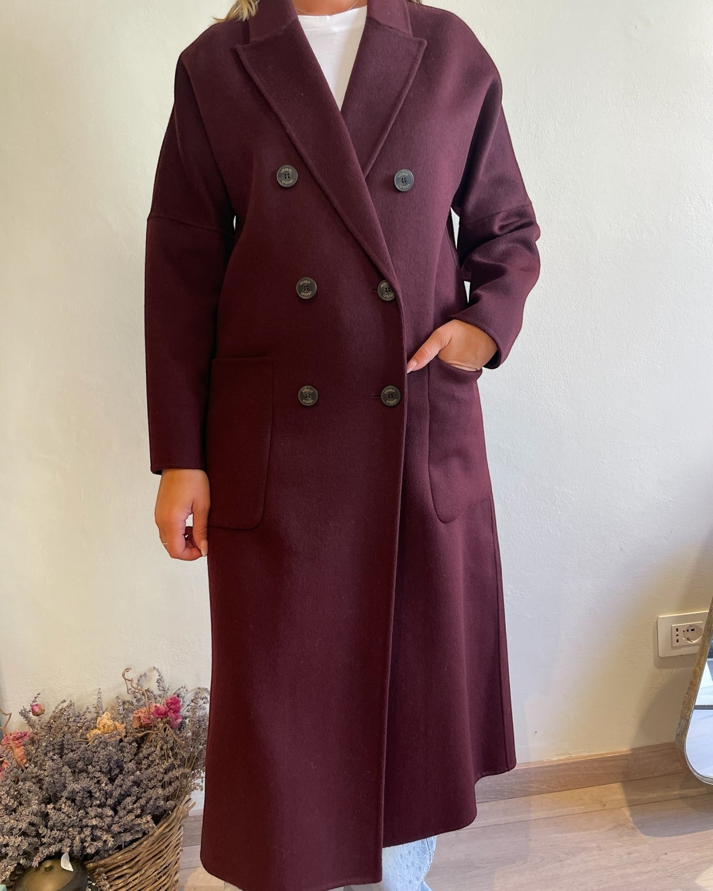 Cappotto doppiopetto art. TF0001 VICOLO