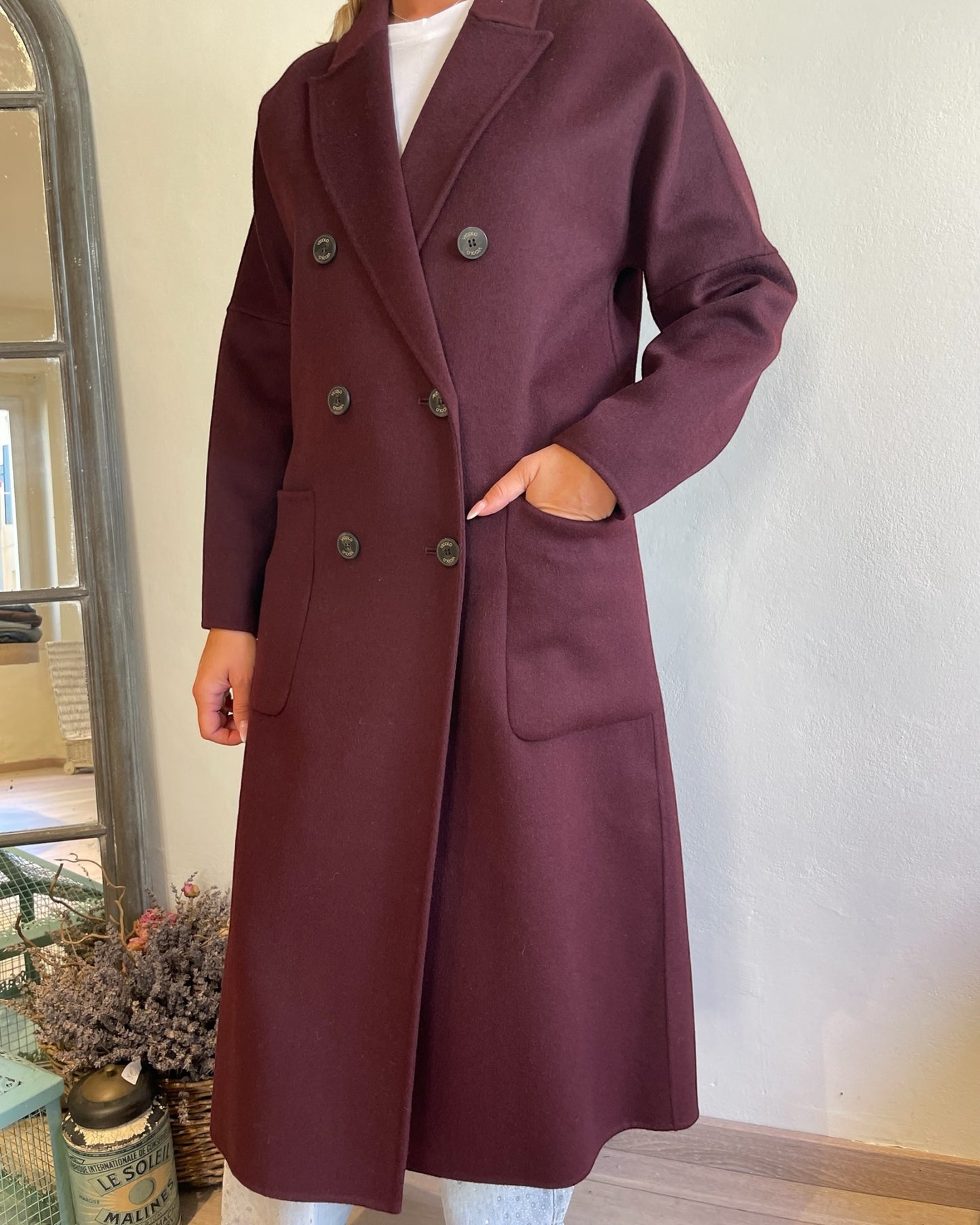 Cappotto doppiopetto art. TF0001 VICOLO