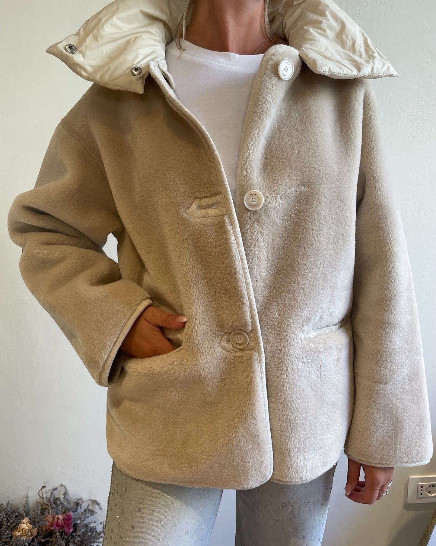 Giacca montone Teddy art. TF0019 VICOLO