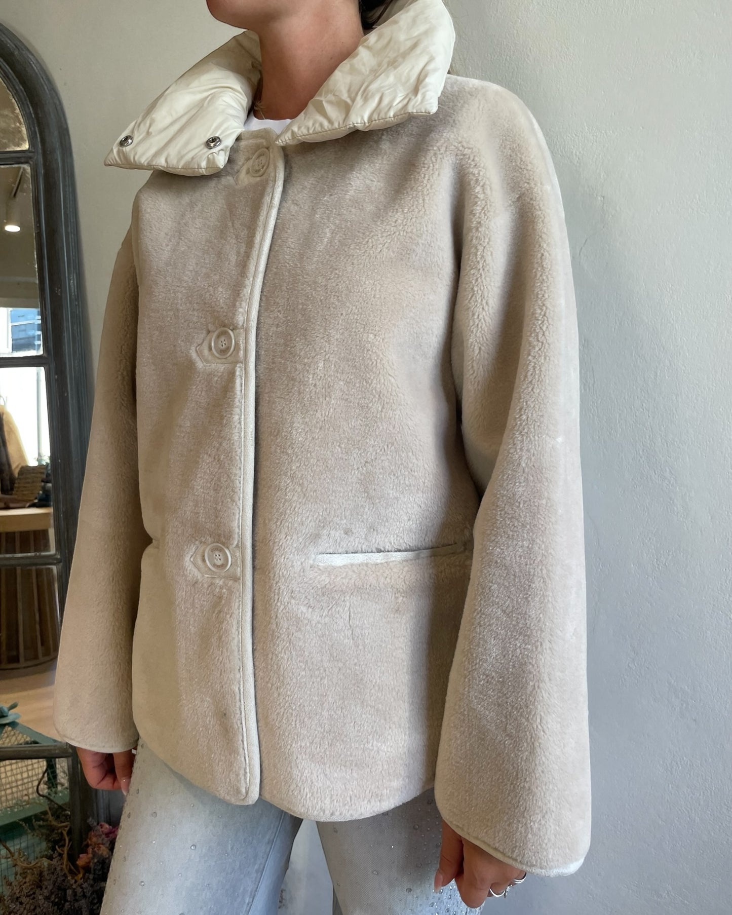 Giacca montone Teddy art. TF0019 VICOLO