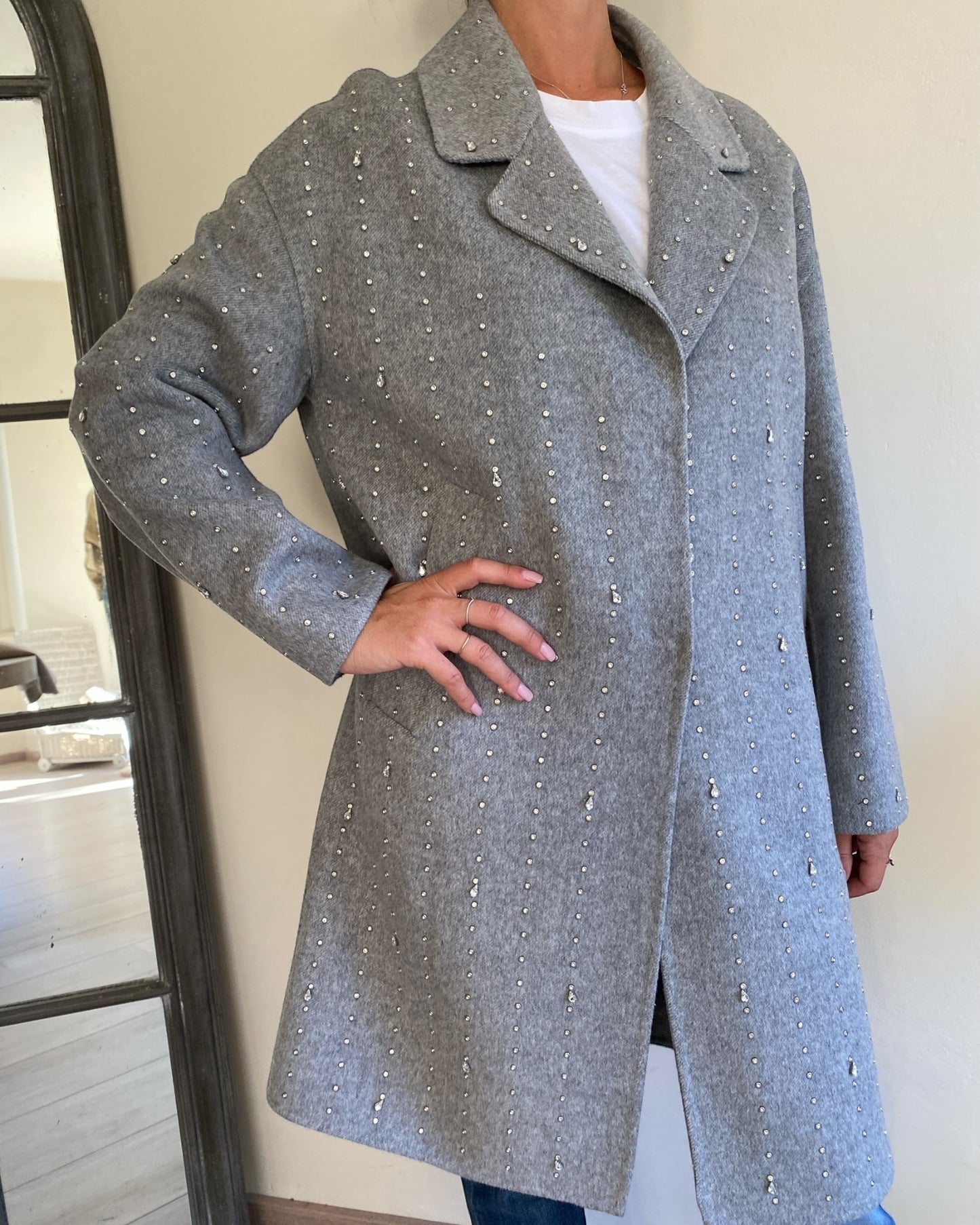 Cappotto strass art. TF0033 VICOLO