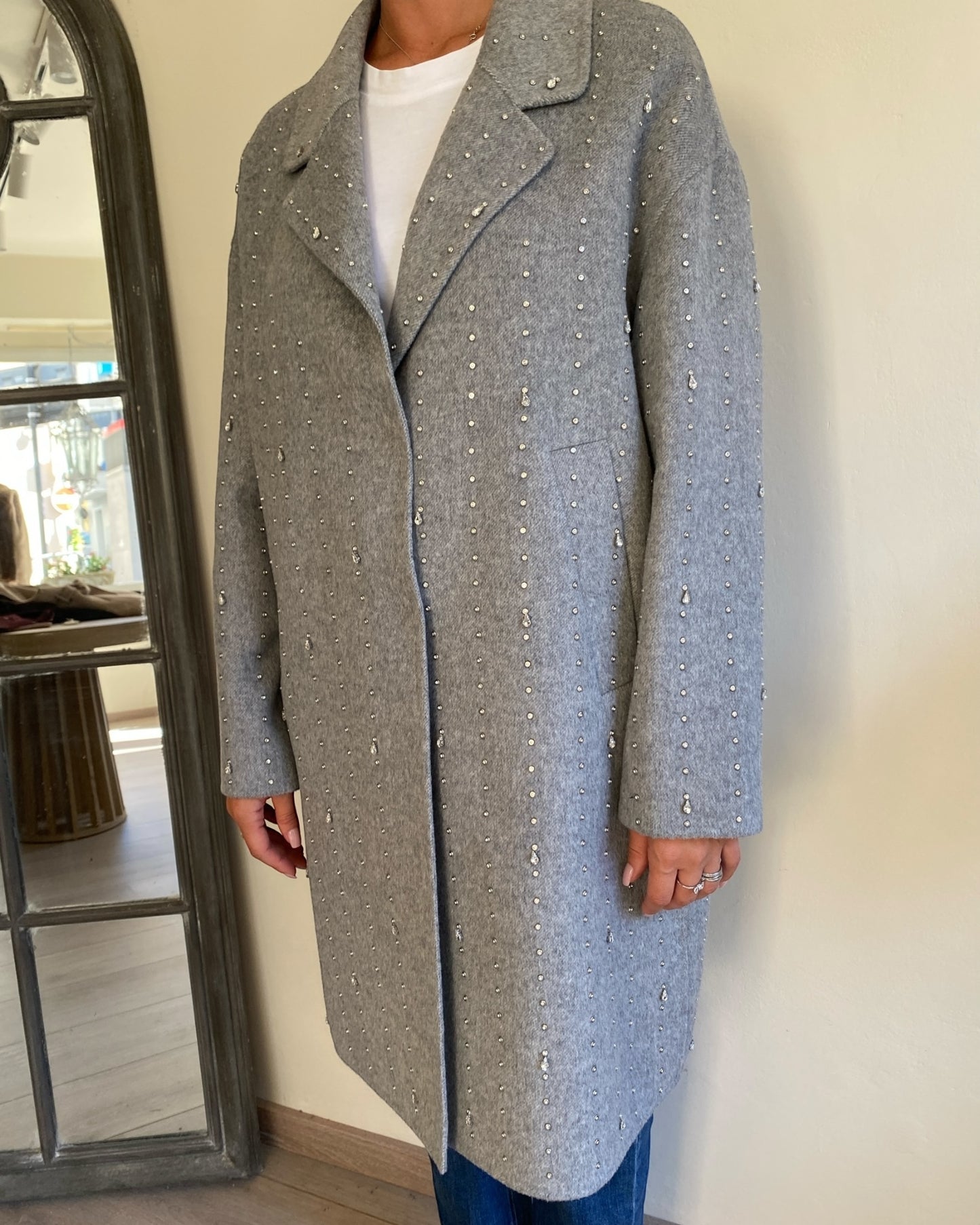 Cappotto strass art. TF0033 VICOLO