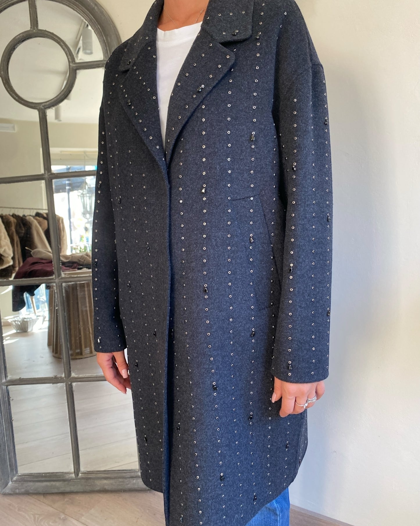Cappotto strass art. TF0033 VICOLO