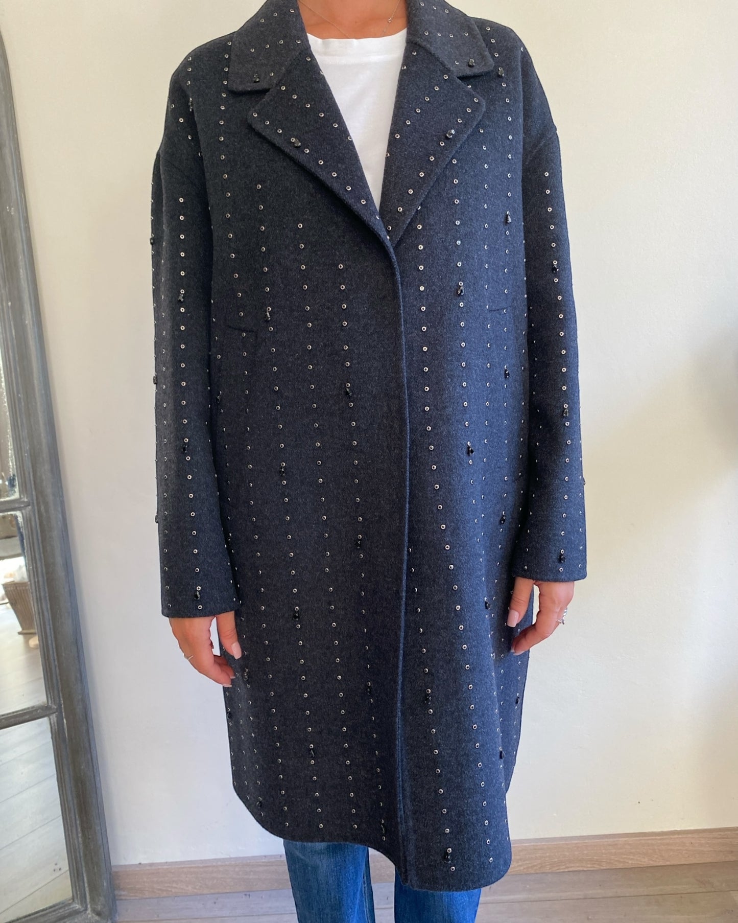 Cappotto strass art. TF0033 VICOLO