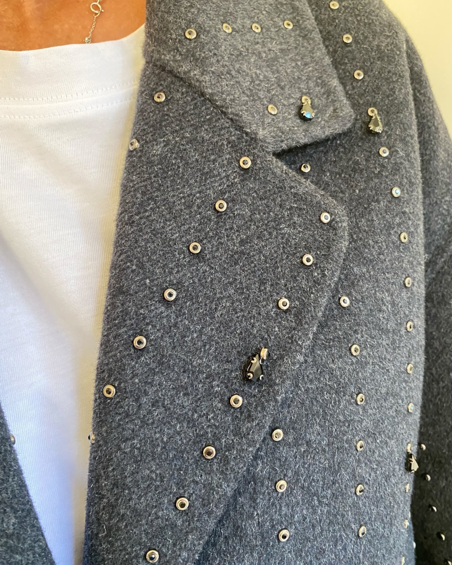 Cappotto strass art. TF0033 VICOLO