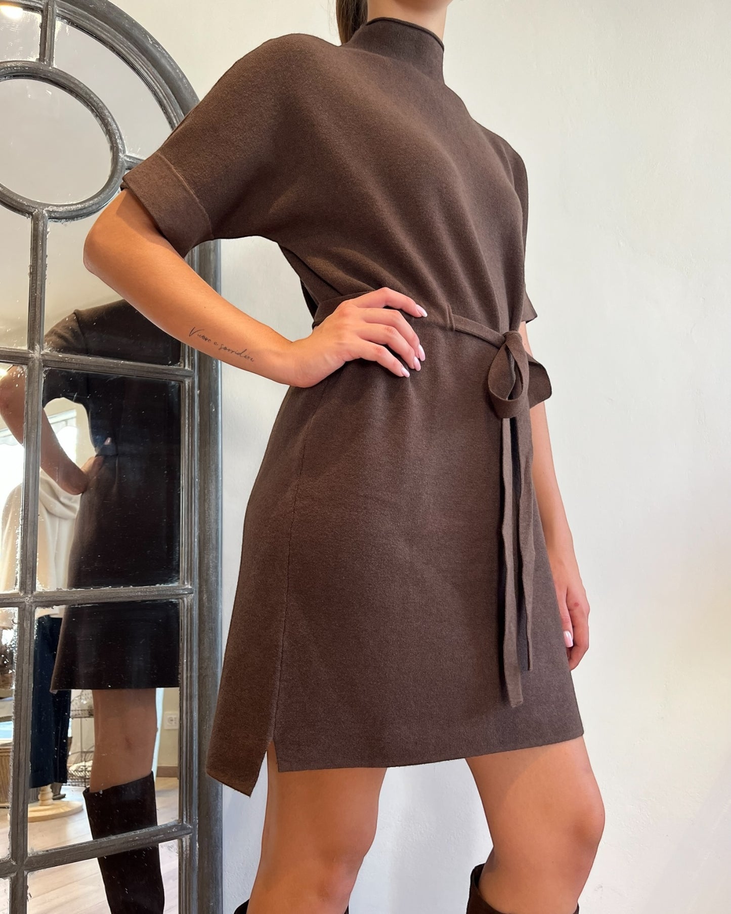 Abito mezza manica art JN1051 CHEAP&CHIC