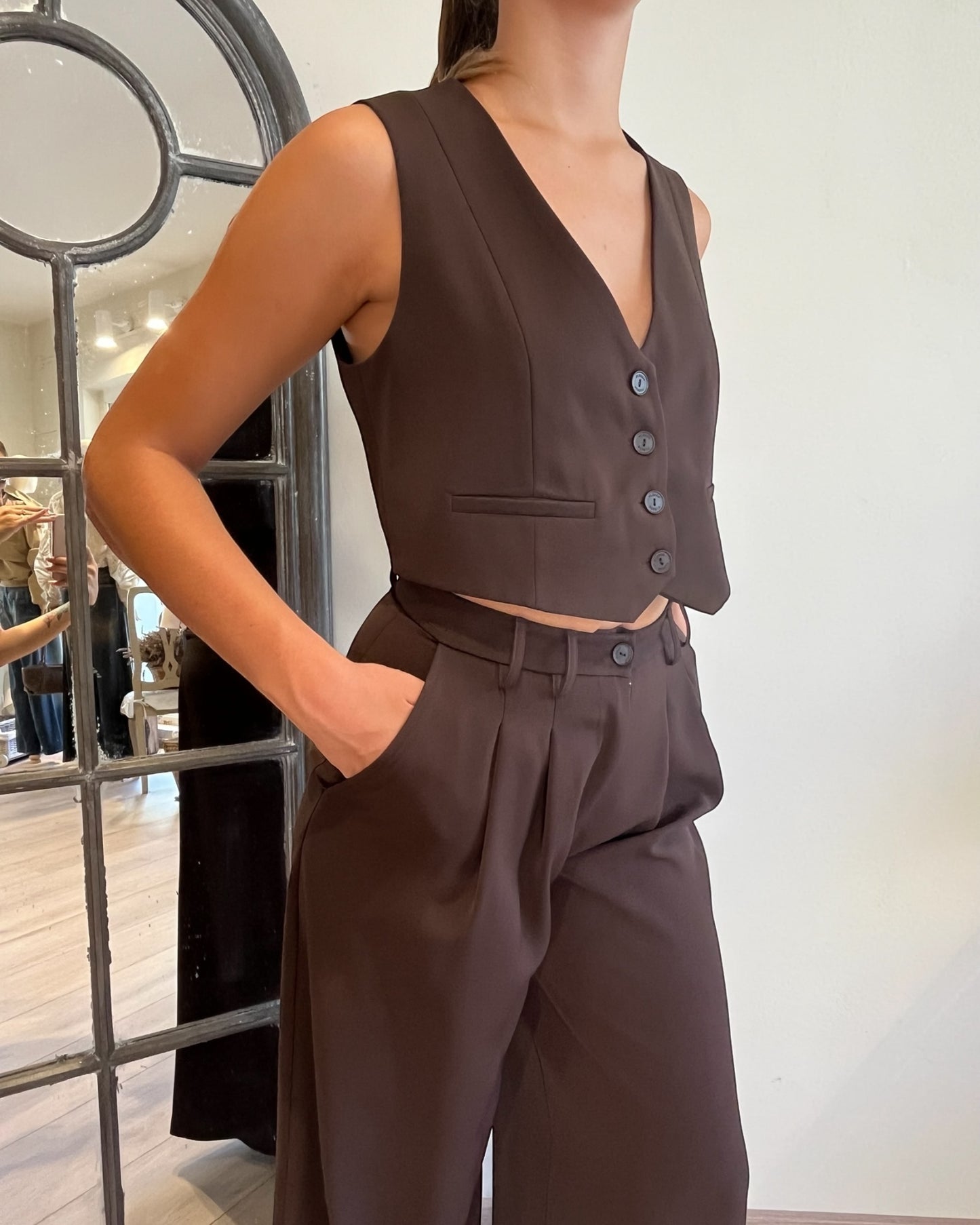 Gilet corto art. L975FF07N PLEASE