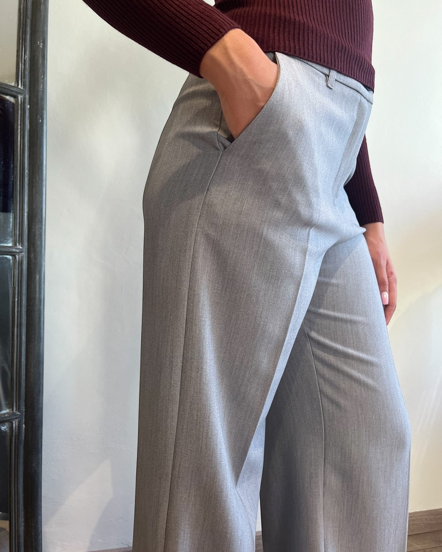 Pantalone palazzo sartoriale art. P3IADMU000 PLEASE