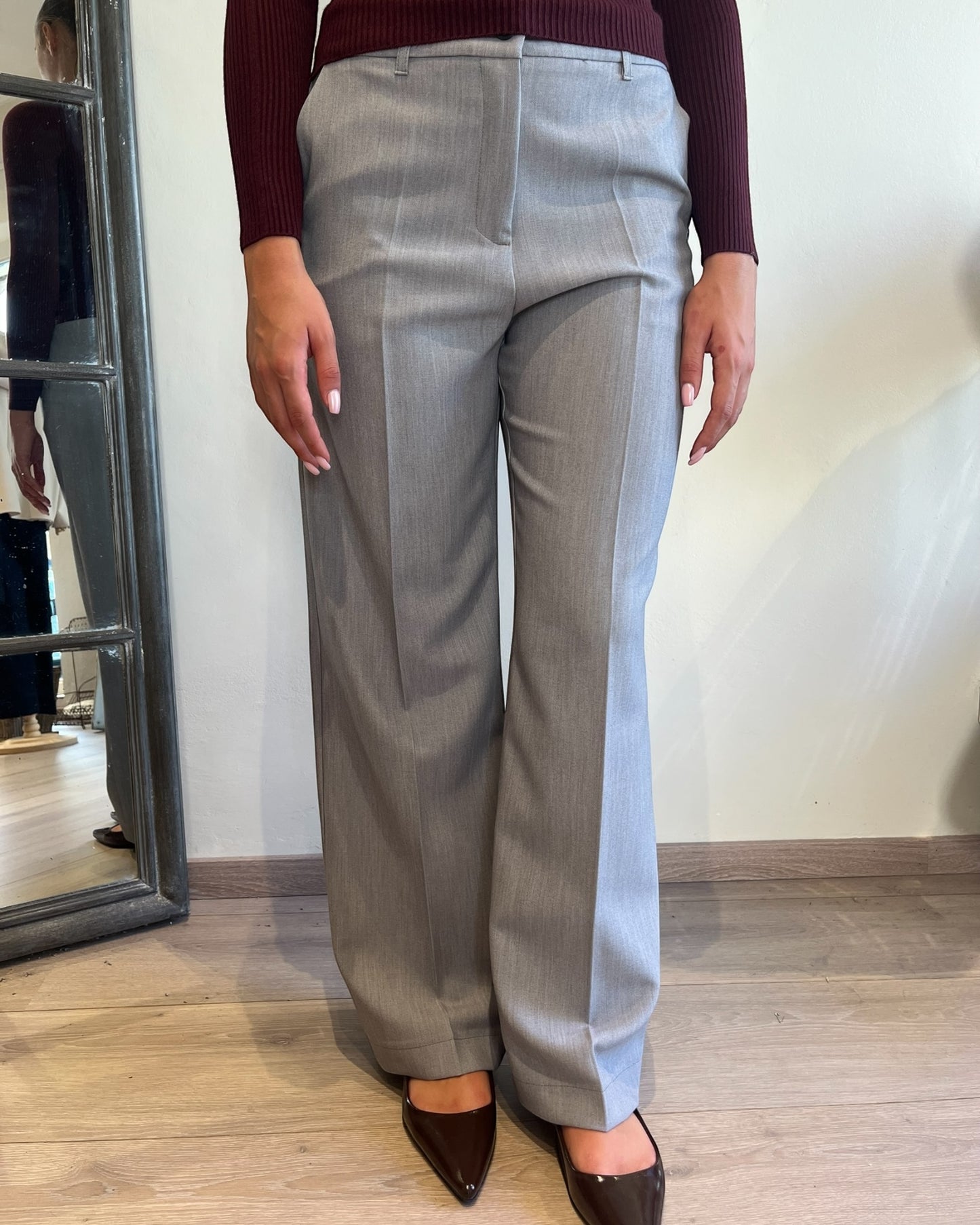 Pantalone palazzo sartoriale art. P3IADMU000 PLEASE