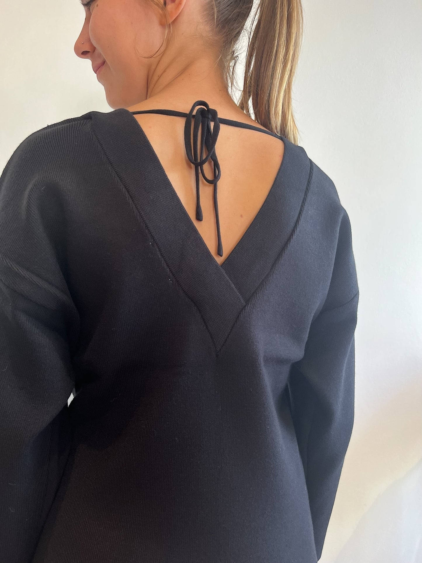 Abito scollo V art. ANNE-FLORE ARTLOVE